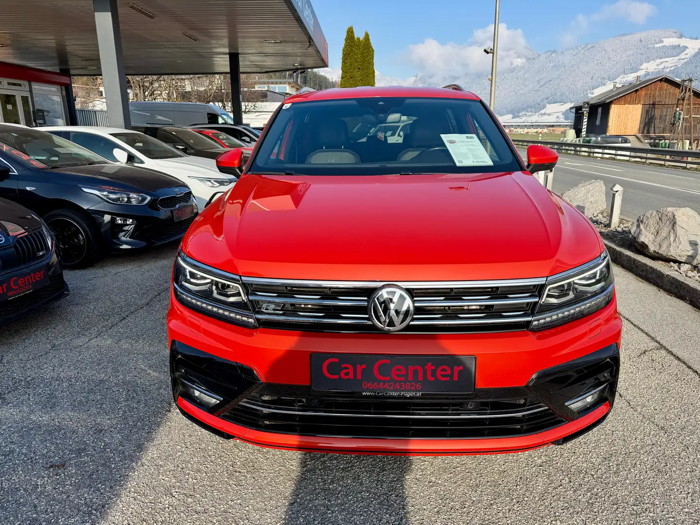 Volkswagen Tiguan Allspace R-Line Highline 4Motion DSG Orange - 2