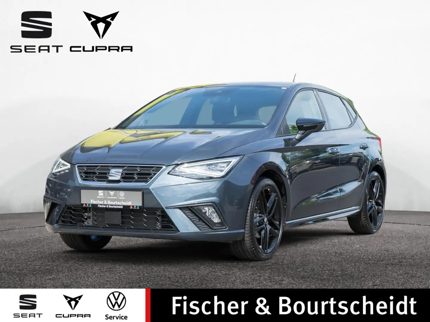 SEAT Ibiza 1.0 TSI FR Pro Black Edition LED PANO Grijs - 1