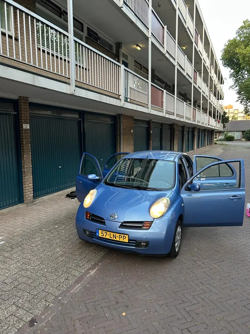 Nissan Micra 1.4 Tekna Blauw - 2