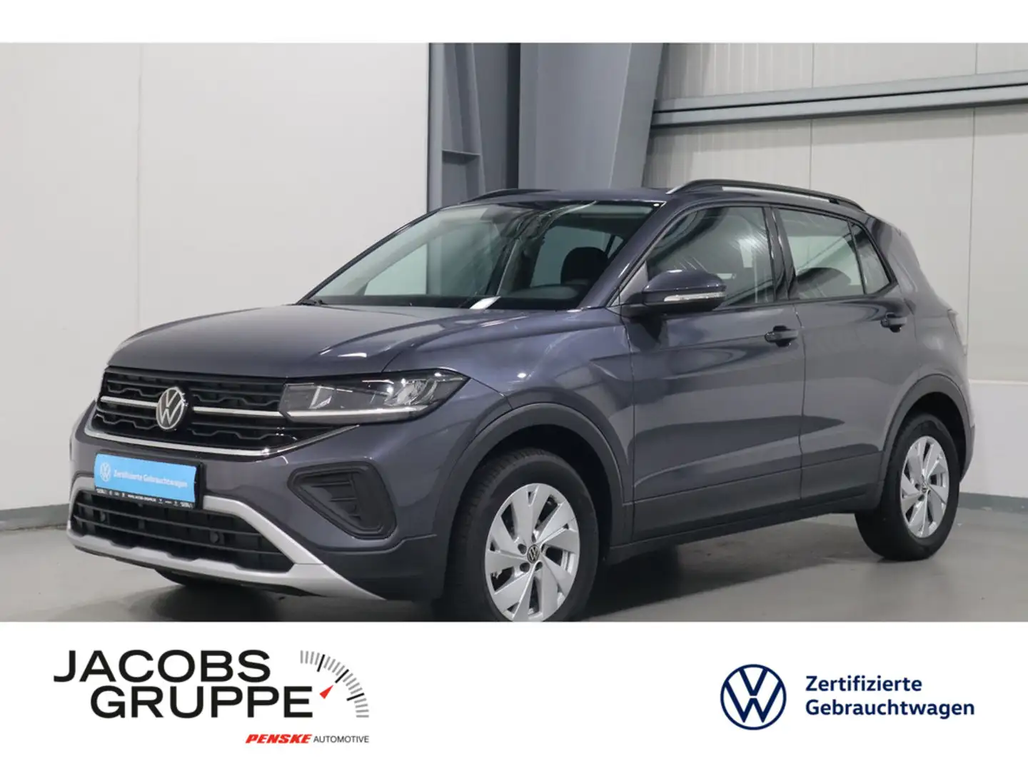 Volkswagen T-Cross 1.0 TSI DSG Navi*ACC*SHZ*LED Life Grau - 1