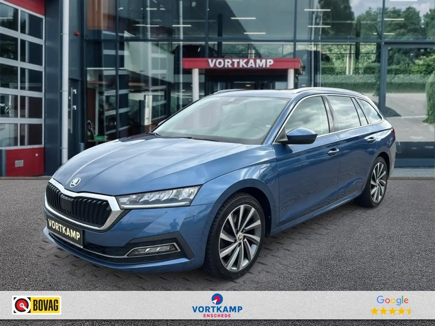 Skoda Octavia 1.4 TSI DSG FIRST EDITION IV PANO-DAK/NAVI/ACC/CAR Niebieski - 1