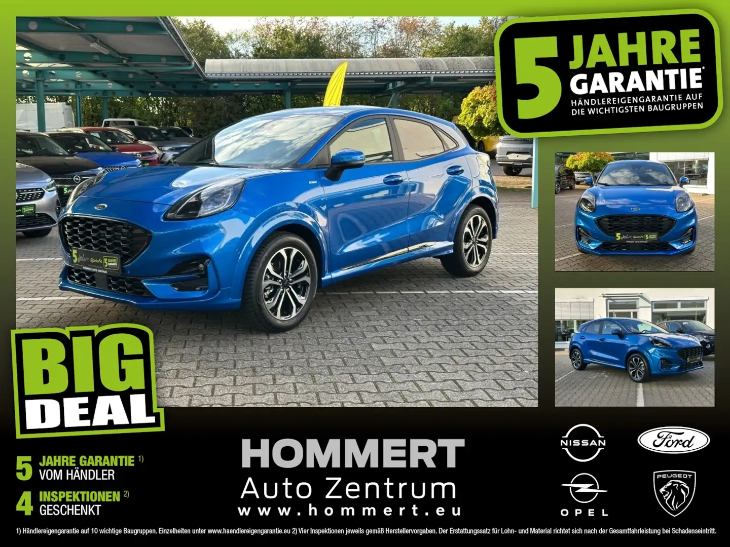 Ford Puma 1.0 EcoBoost ST-Line *ACC*beh.Lenk*Kamera* Azul - 1