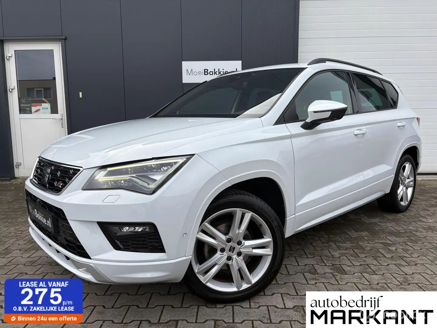 SEAT Ateca 1.5 TSI FR Intense Virtual / Trekhaak elek. / 360 Blanc - 1