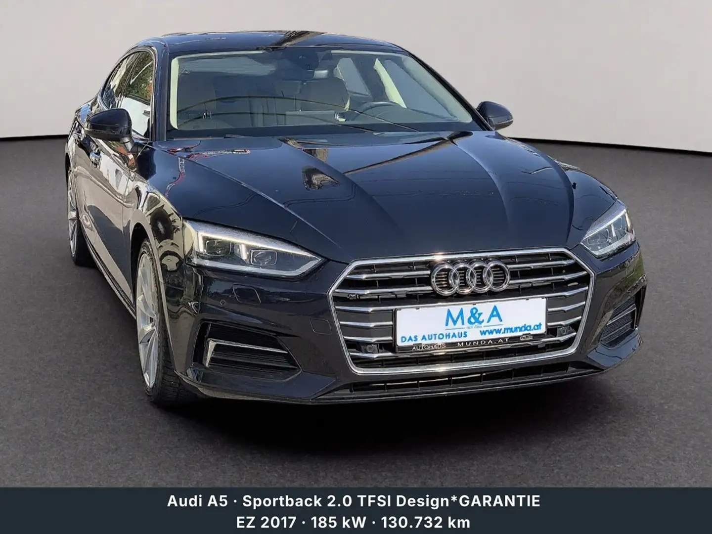 Audi A5 Sportback 2.0 TFSI Design*GARANTIE Blau - 2