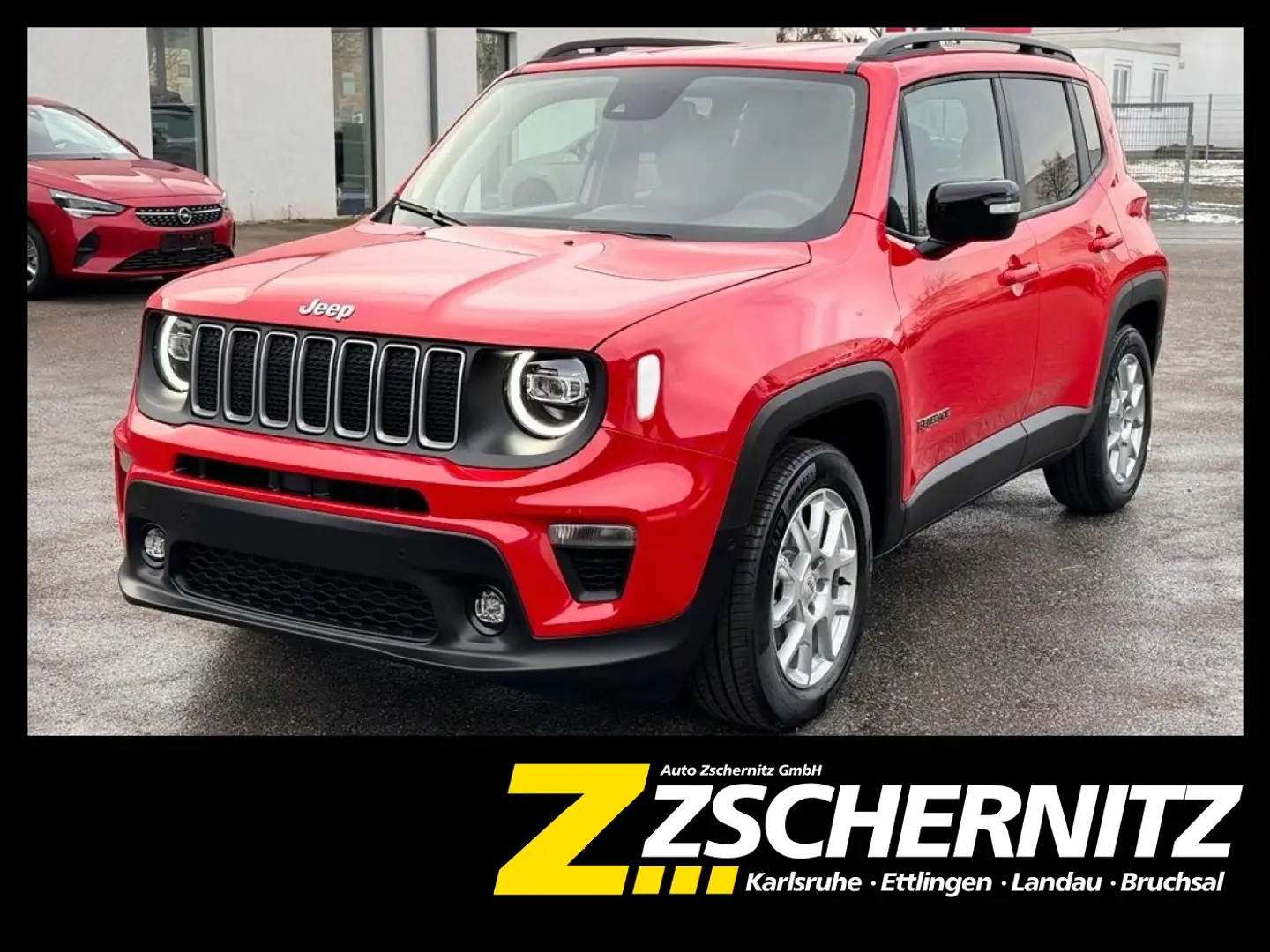 Jeep Renegade 1.5 MHEV High Altitude Navi PDC Rosso - 1