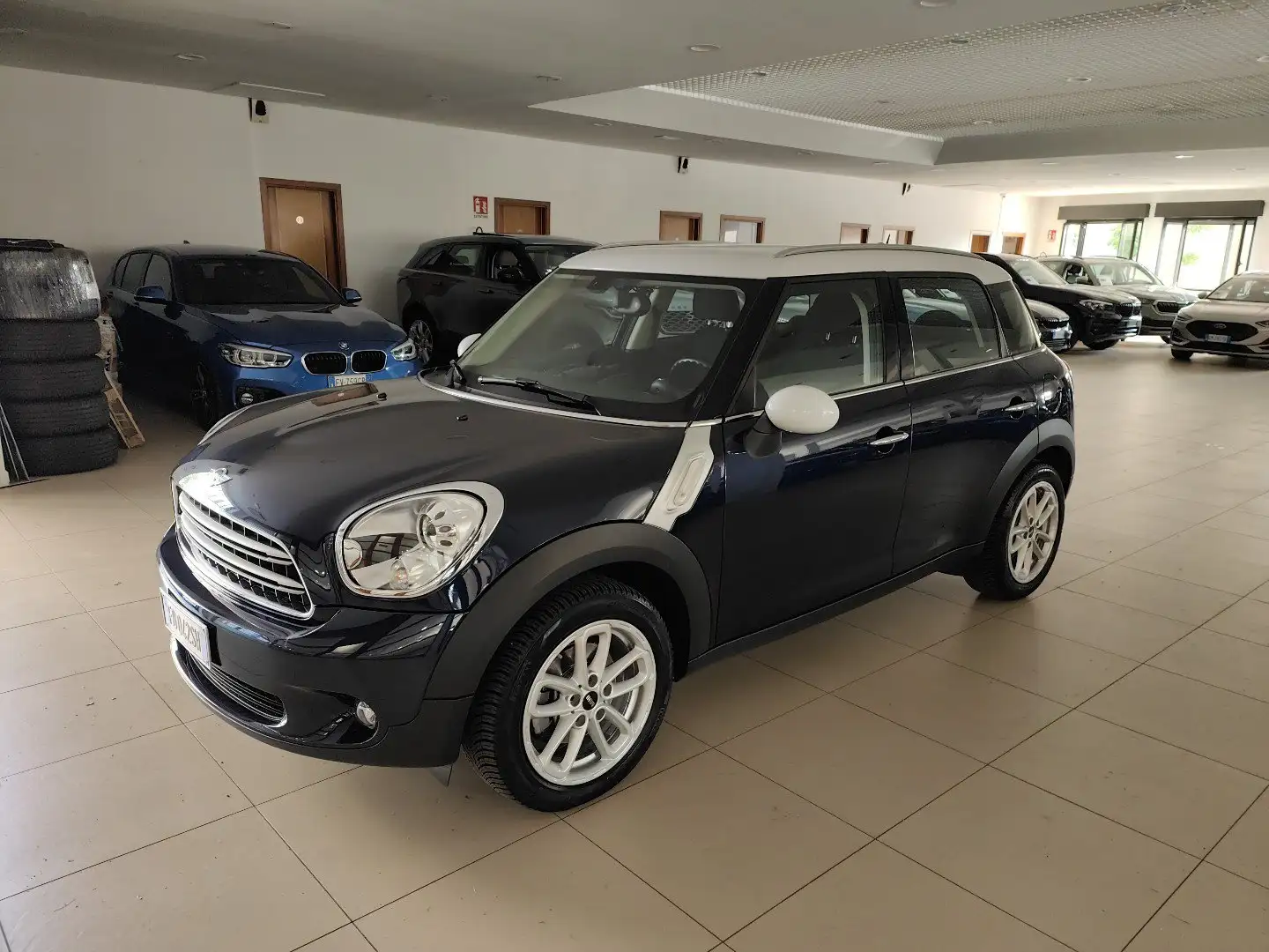 MINI Cooper D Countryman 2.0 111cv auto Navi Fari Xeno Fendi Cruise Blu/Azzurro - 1