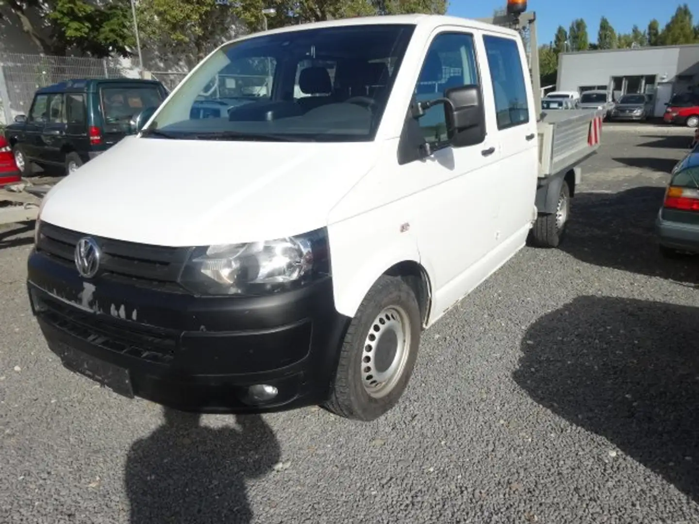 Volkswagen T5 Transporter Pritsche Doppelkabine Weiß - 1