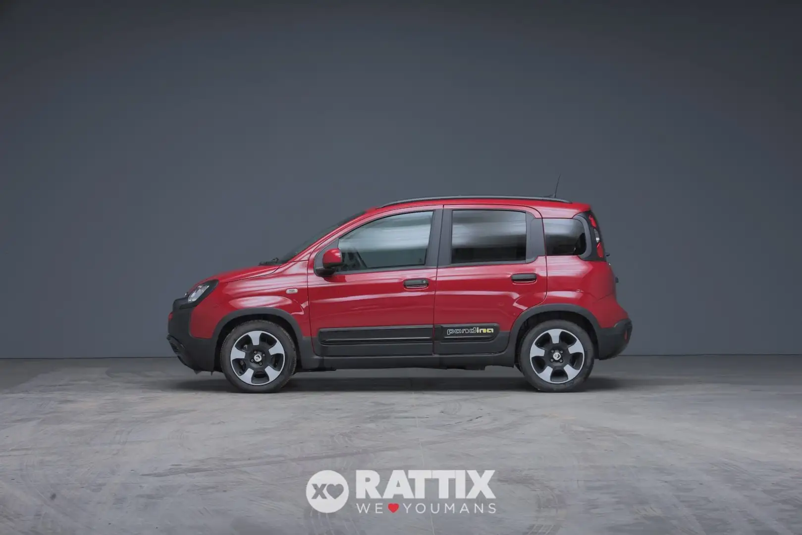 Fiat Panda Pandina 1.0 Firefly Hybrid 70CV Cross Rosso - 2