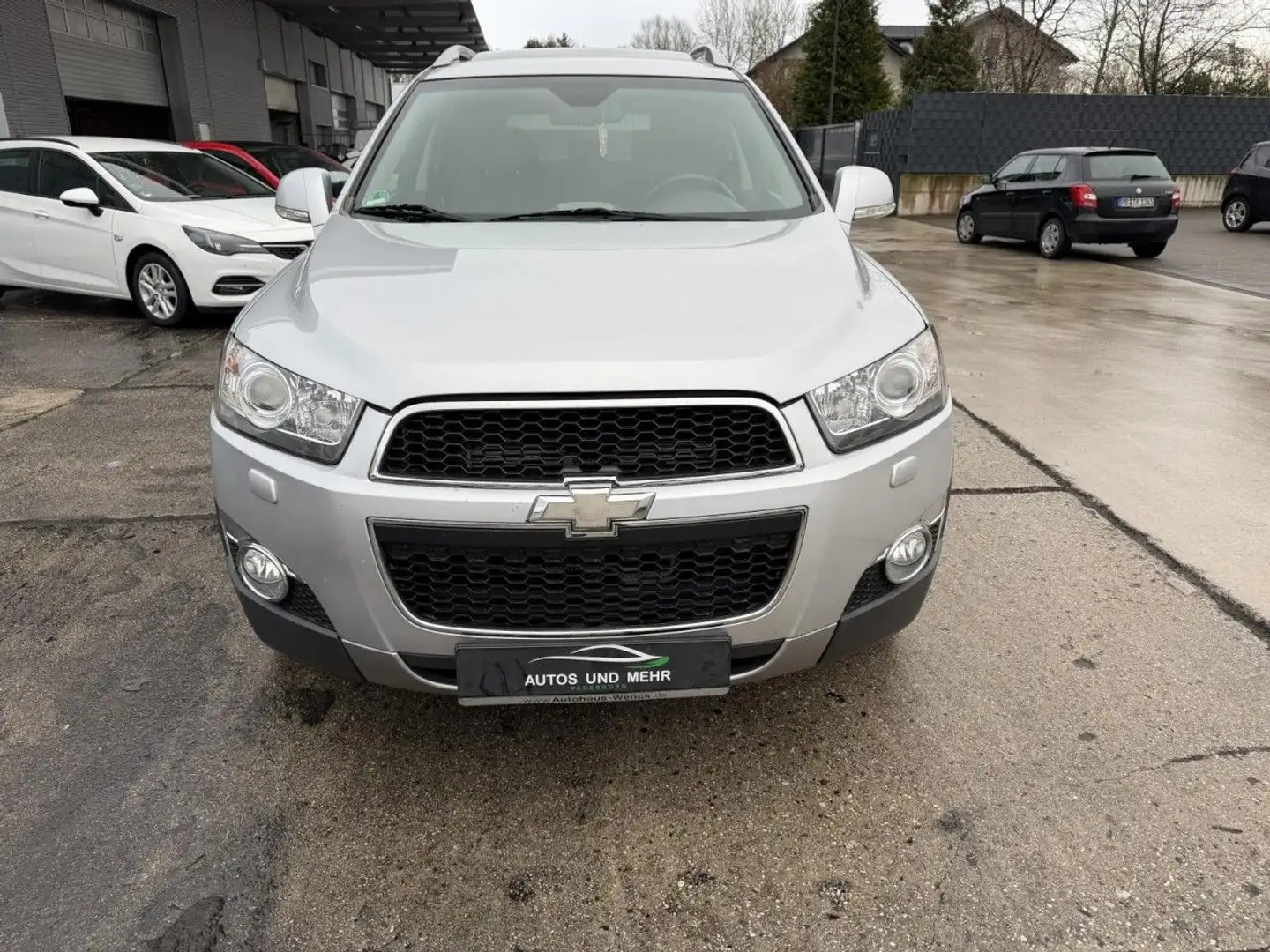 Chevrolet Captiva 2.2 D LTZ 4WD Klima Navi Leder Silber - 2