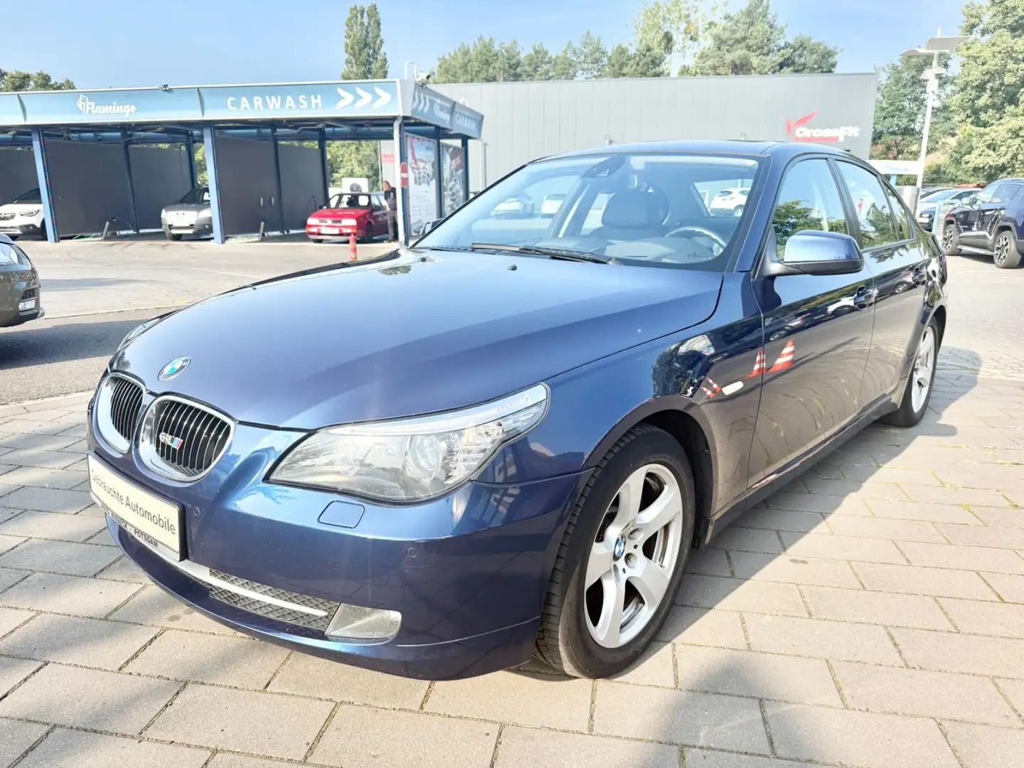 BMW 530 i,Automatik,Xenon,Navi,Komfortsitze,Leder,SD Blau - 1
