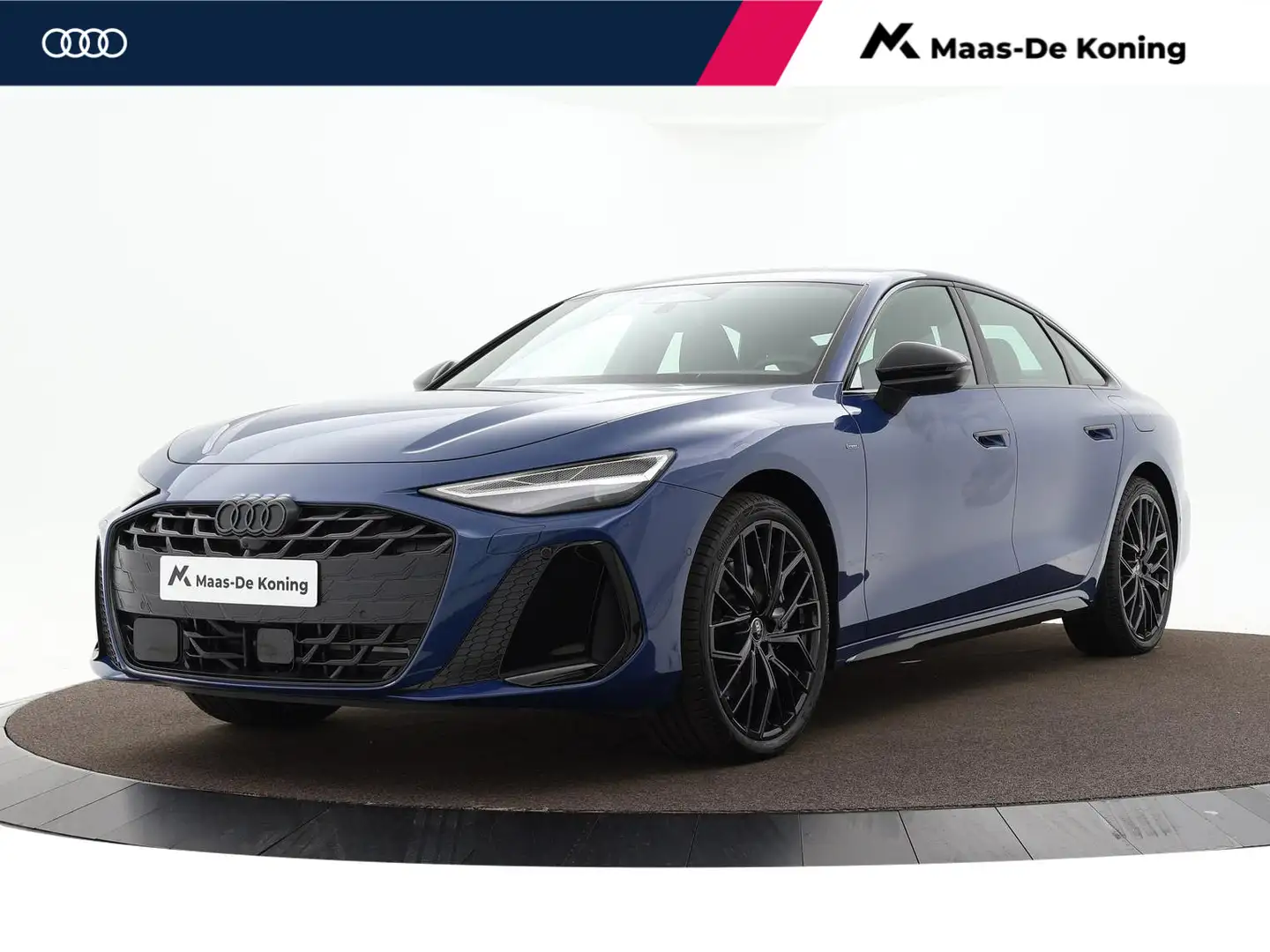 Audi A6 Limousine 2.0 e-hybrid quattro Pro Line 299 PK Blauw - 1