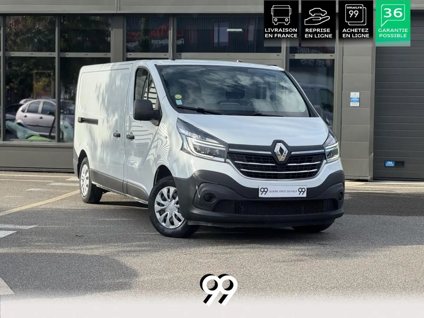 Renault Trafic L2H1 1300 Kg 2.0 dCi - 120 - S&S III FOURGON Fourgon Confort L2H1 PHASE 2 Bianco - 1