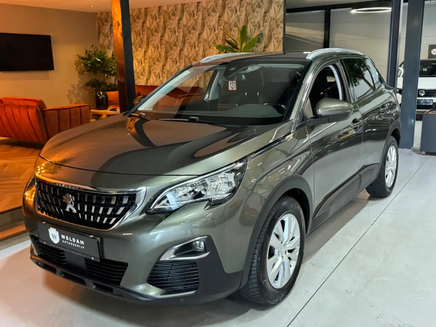 Peugeot 3008 1.2 PureTech Blue Lease Executive Garantie NAP Car Grigio - 2