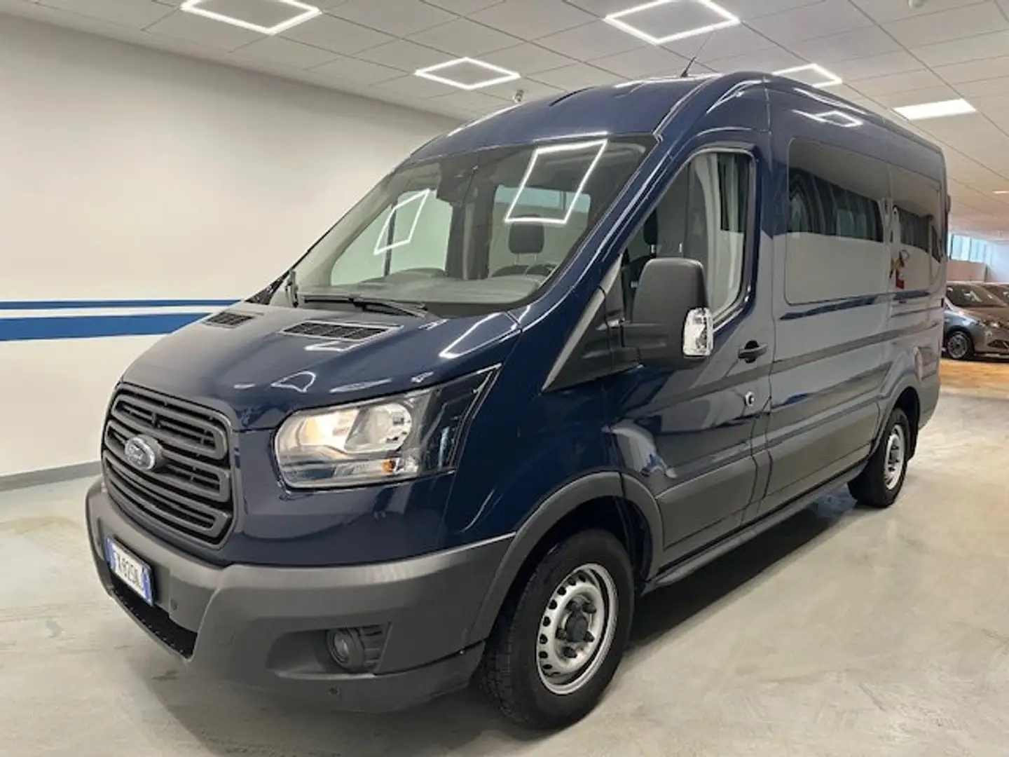 Ford Transit Bus 8 POSTI - 310 2.0TDCi 130CV PM-TM Blu/Azzurro - 1