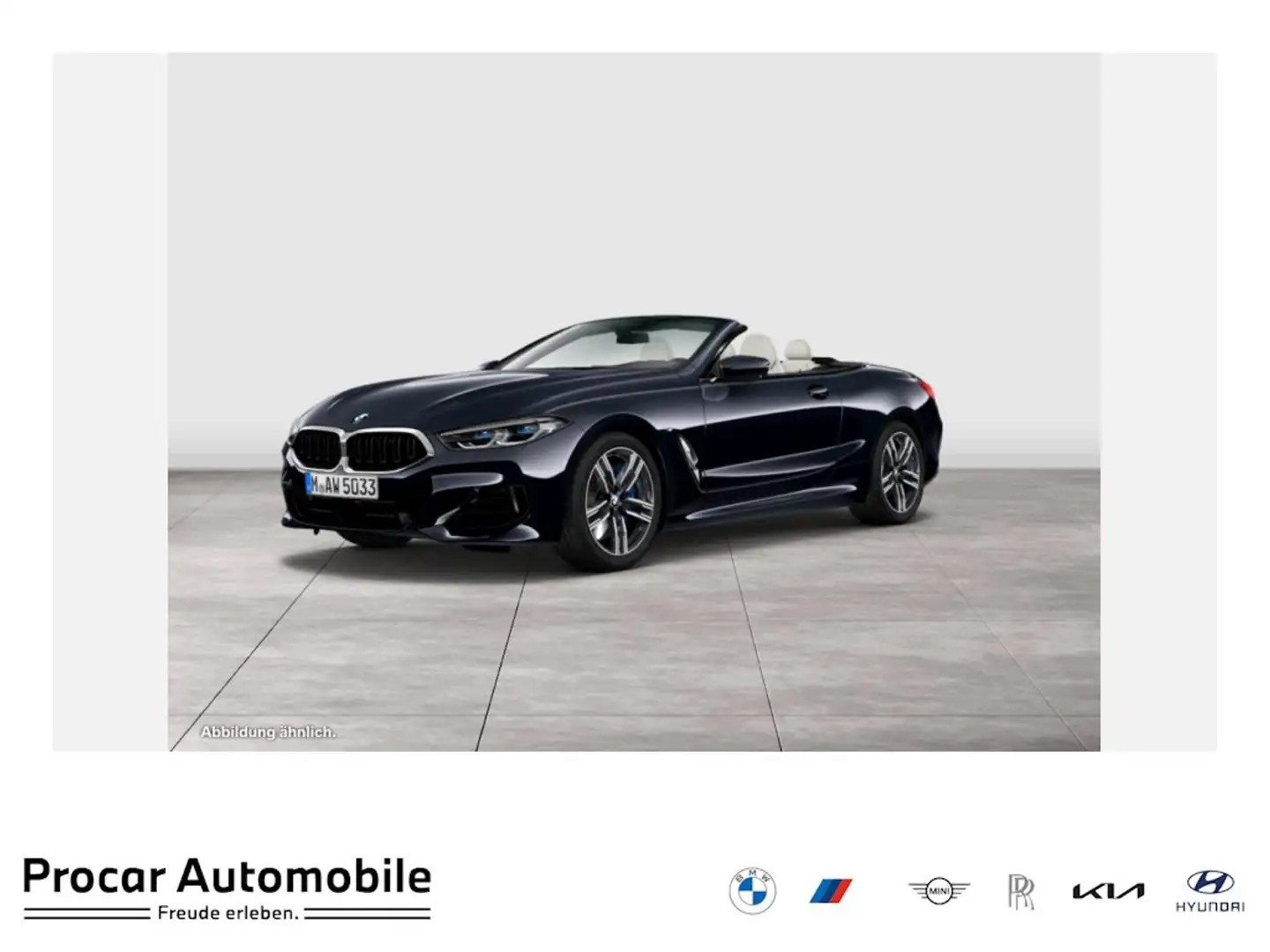BMW 840 d xDrive Cabrio DA Prof PA+ Laser ACC 360° Schwarz - 1