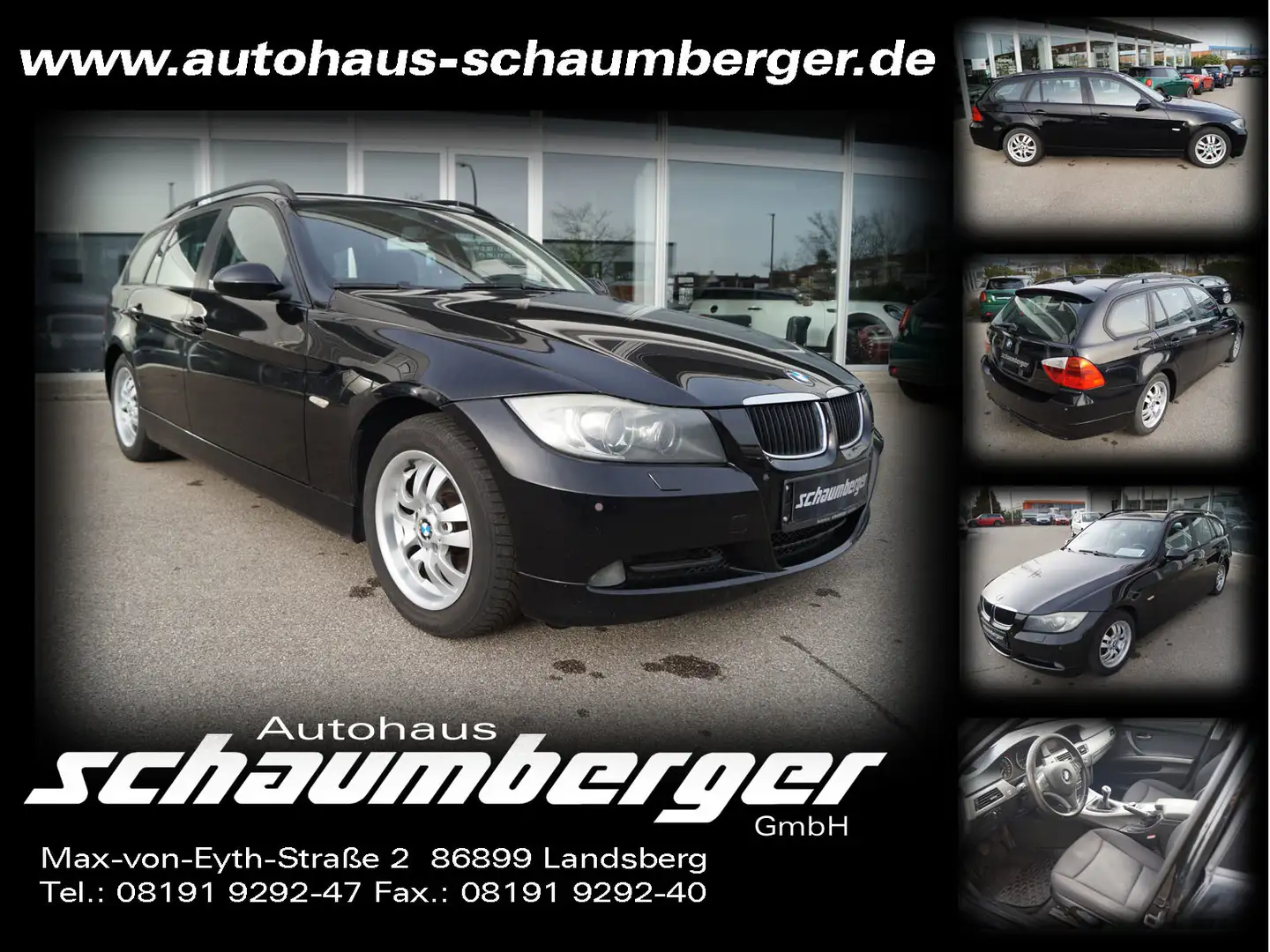 BMW 320 320d Touring * Navi * Xenon * 2. Hand * BASTLER Noir - 1
