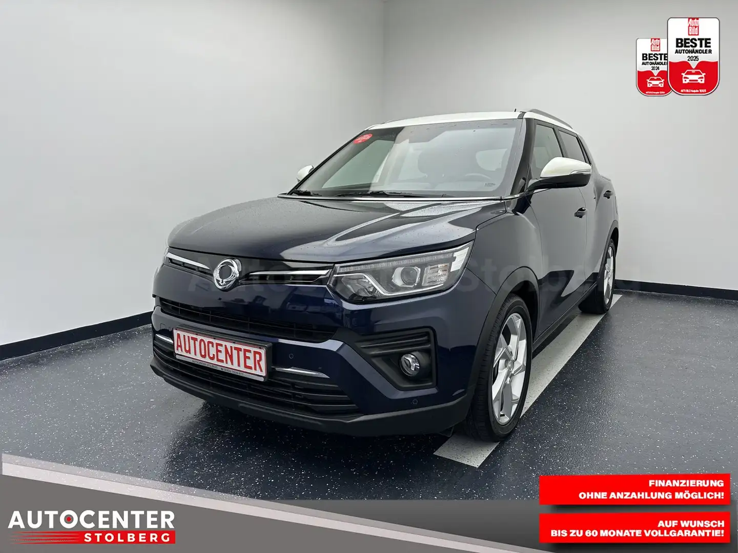 SsangYong Tivoli "WENIG KM-NAVI-CAM-SITZH-MULTI-ALU" Blau - 1