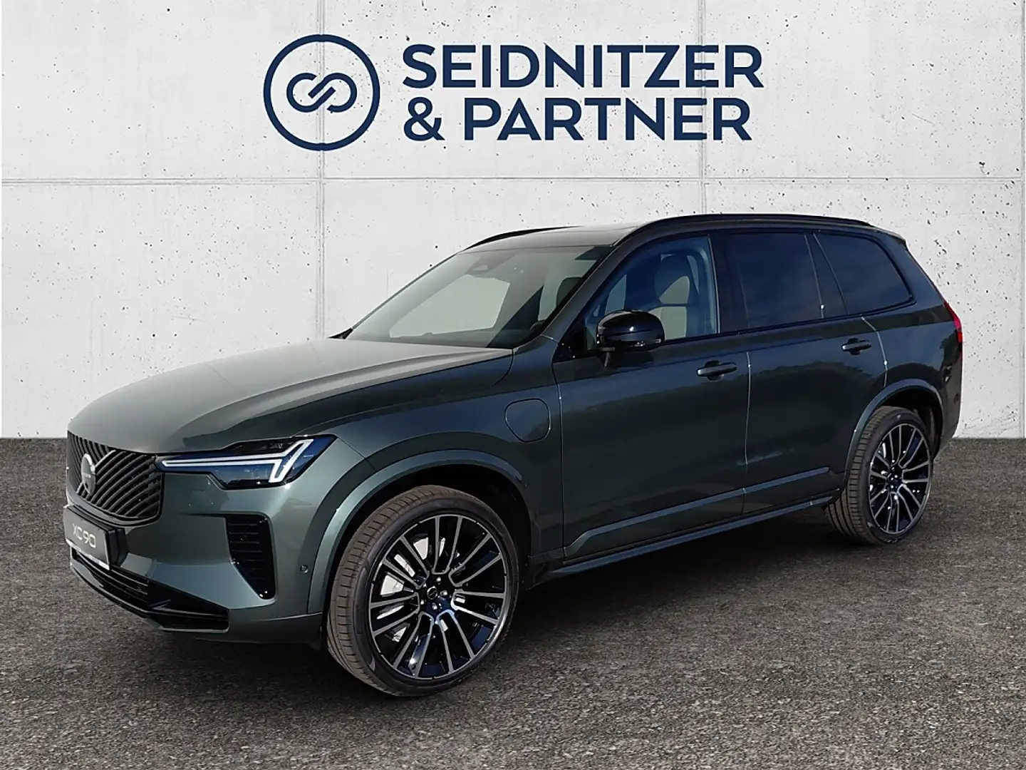 Volvo XC90 T8 AWD PHEV 18,8kWh Ultra Dark Grün - 1