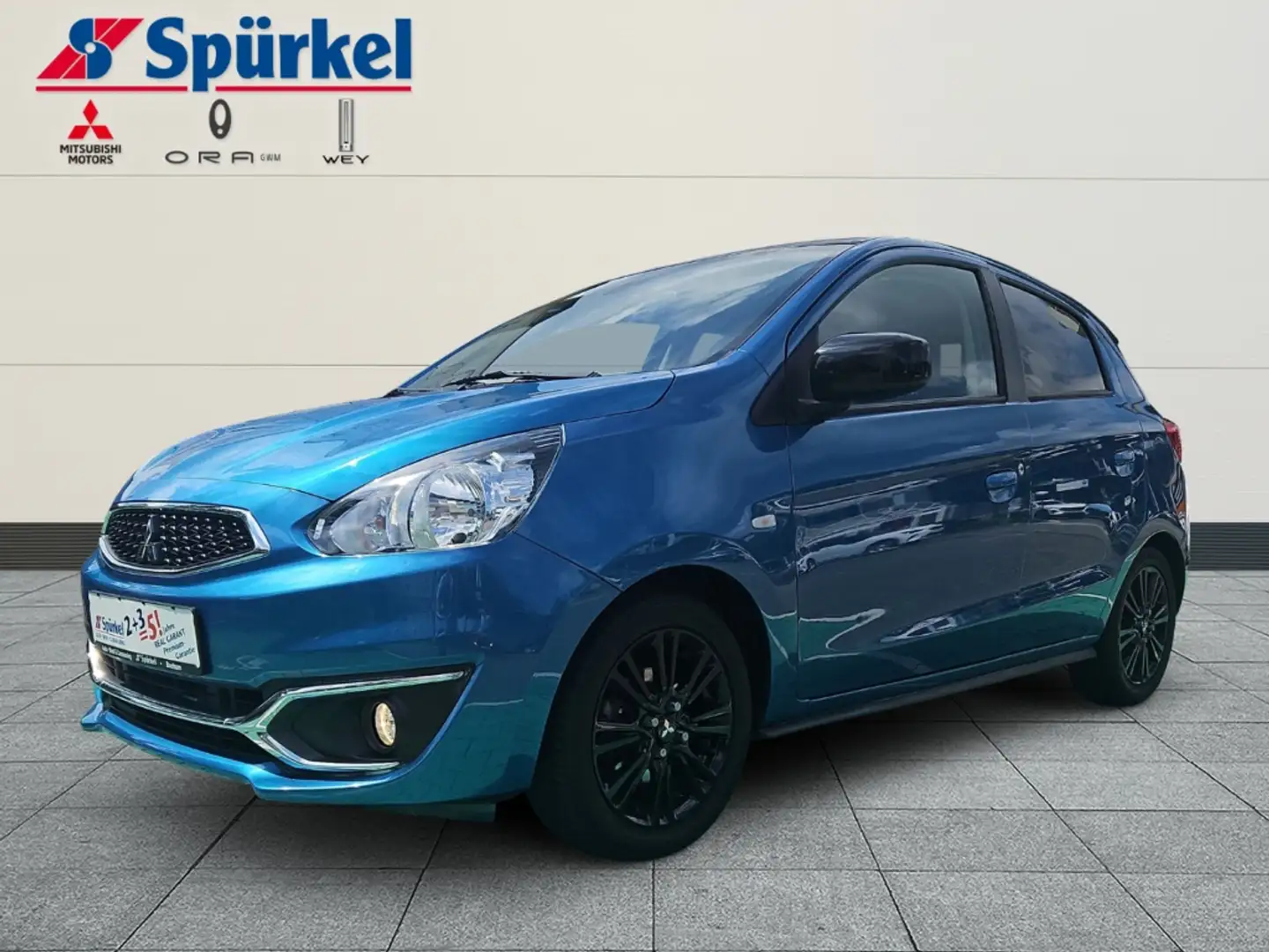 Mitsubishi Space Star Diamant Edition+ 1.2 Automatik, Navigation Bleu - 1