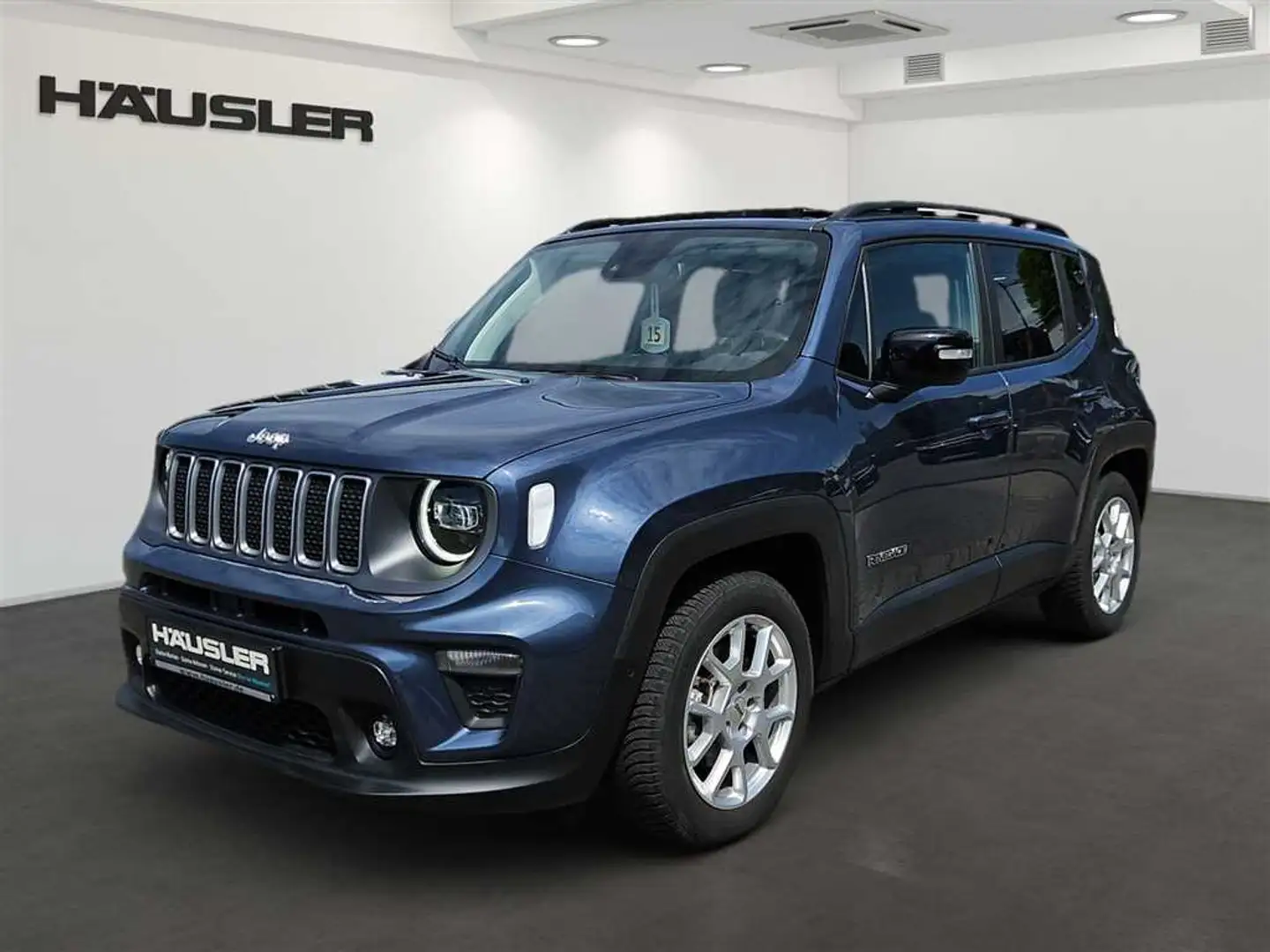 Jeep Renegade 1.5 MildHybrid AT Navi Klimaauto Schiebedach Blue - 1