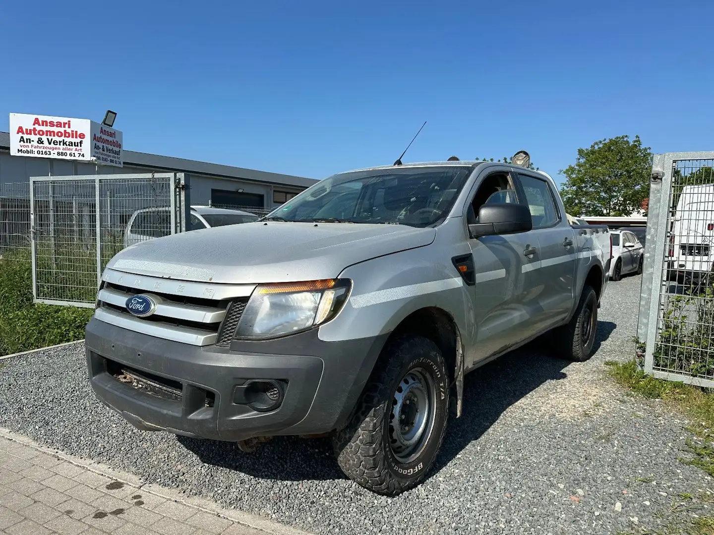 Ford Ranger Doppelkabine 4x4 XL | 1.Hand | AHK Silber - 1