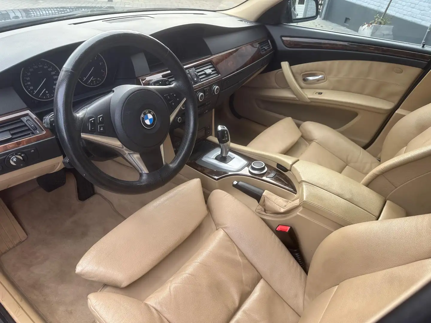 BMW 520 5-serie Touring 520i | NAVI | LEER | MEMORY | Bleu - 2