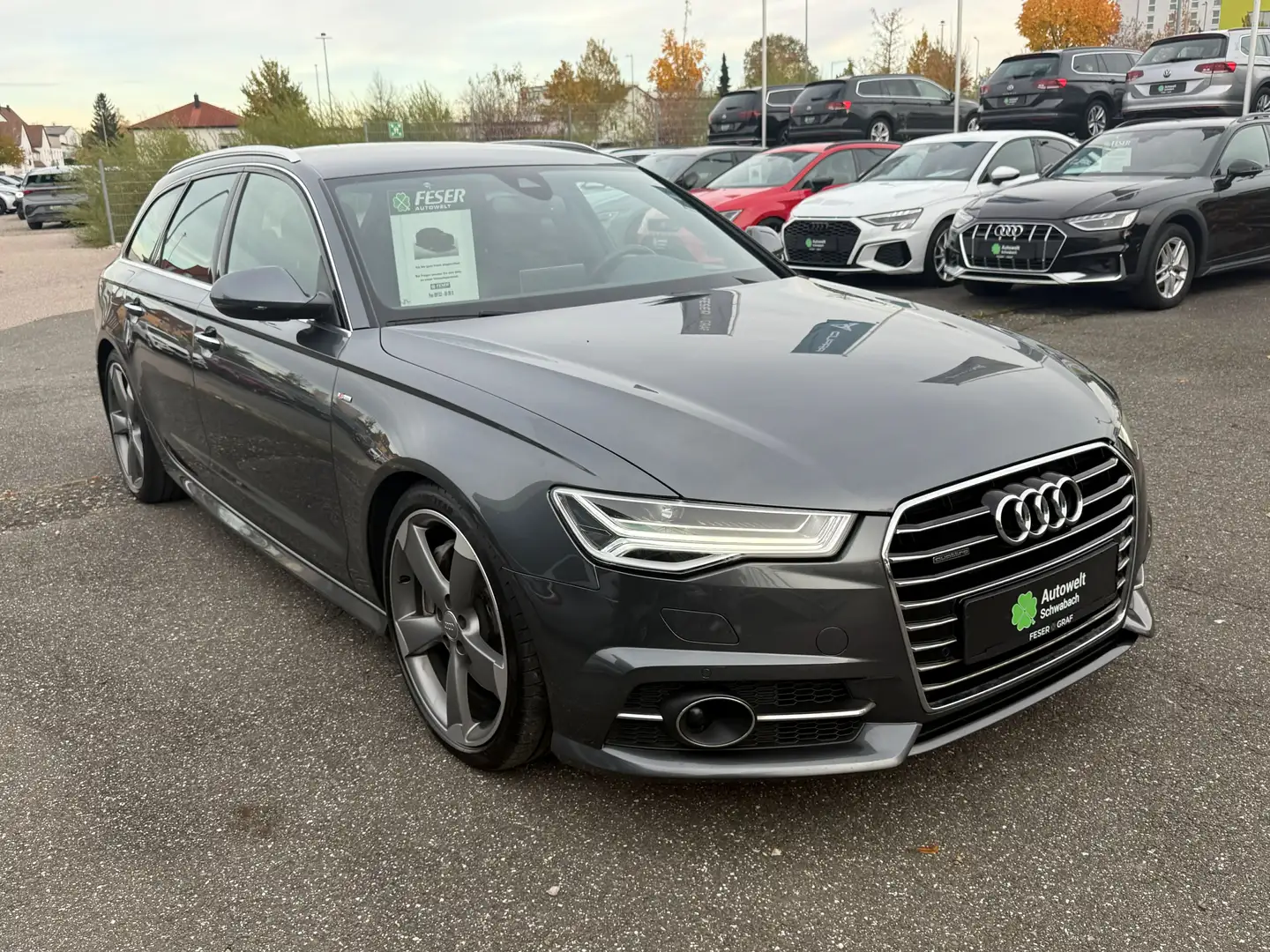 Audi A6 3.0 TDI Str. qu. S LINE KAM LEDER NAVI LED Gris - 2