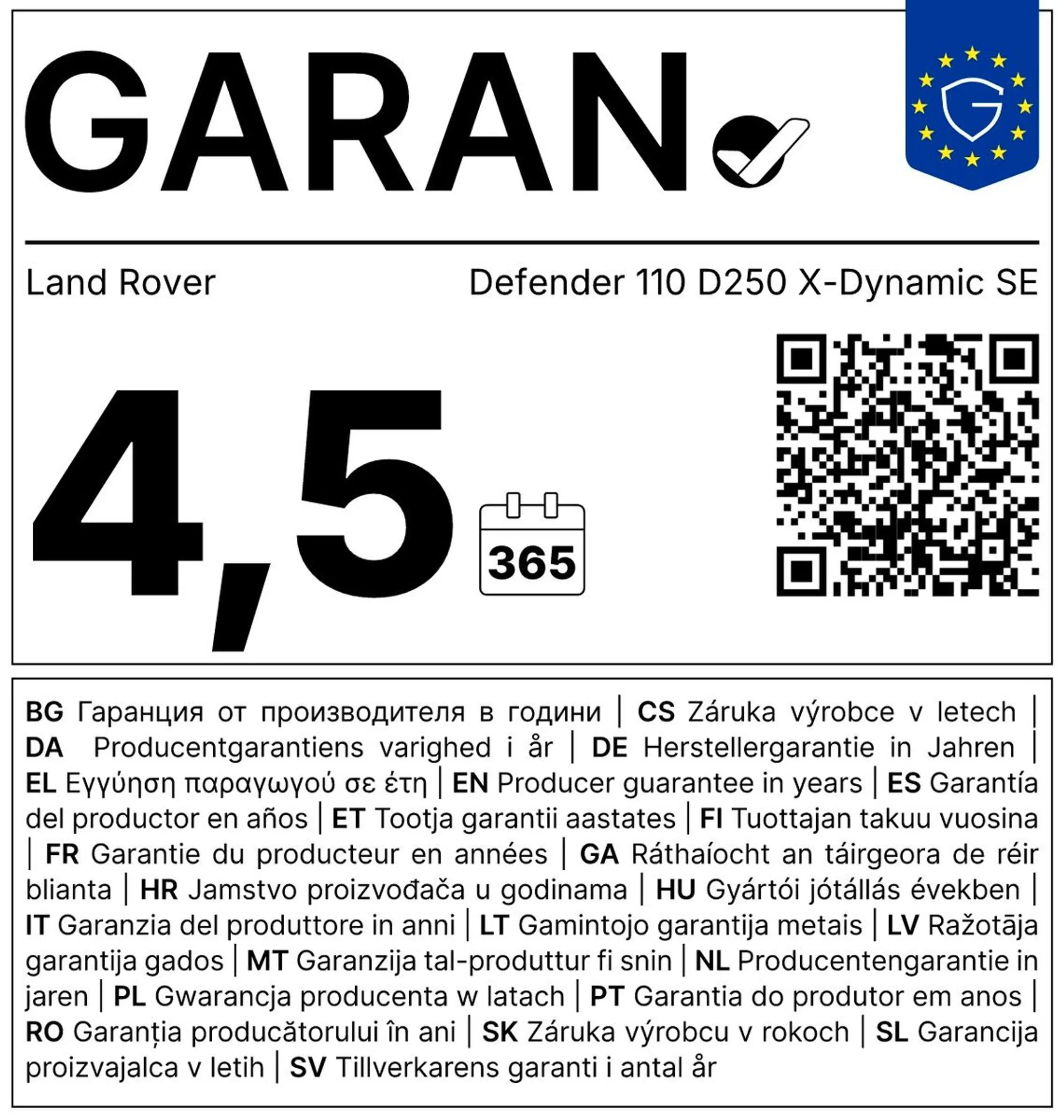 Land Rover Defender 110 D250 X-Dynamic SE — photo 12