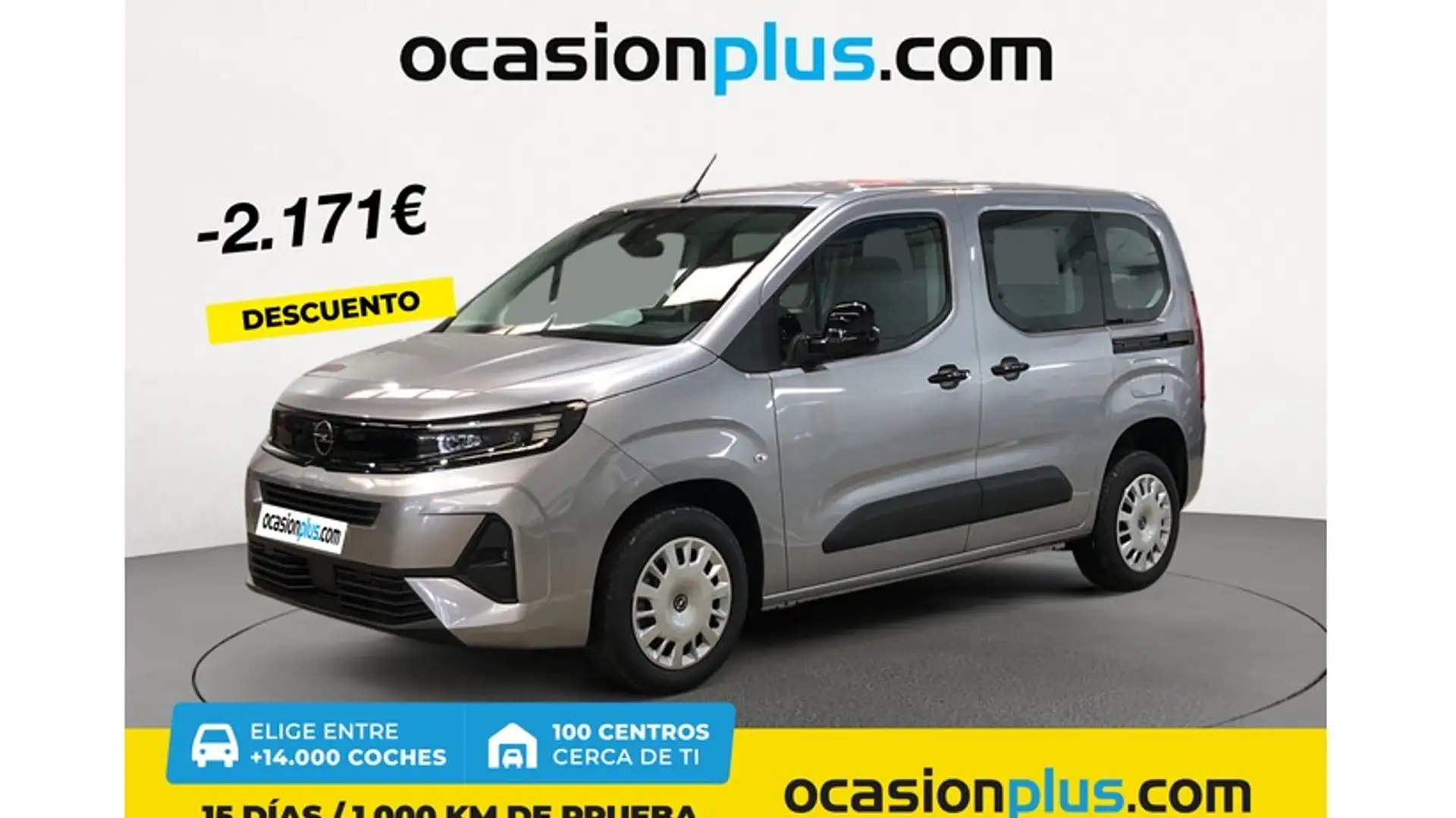 Opel Combo N1 Combi 1.5TD S&S L 100 Gris - 1