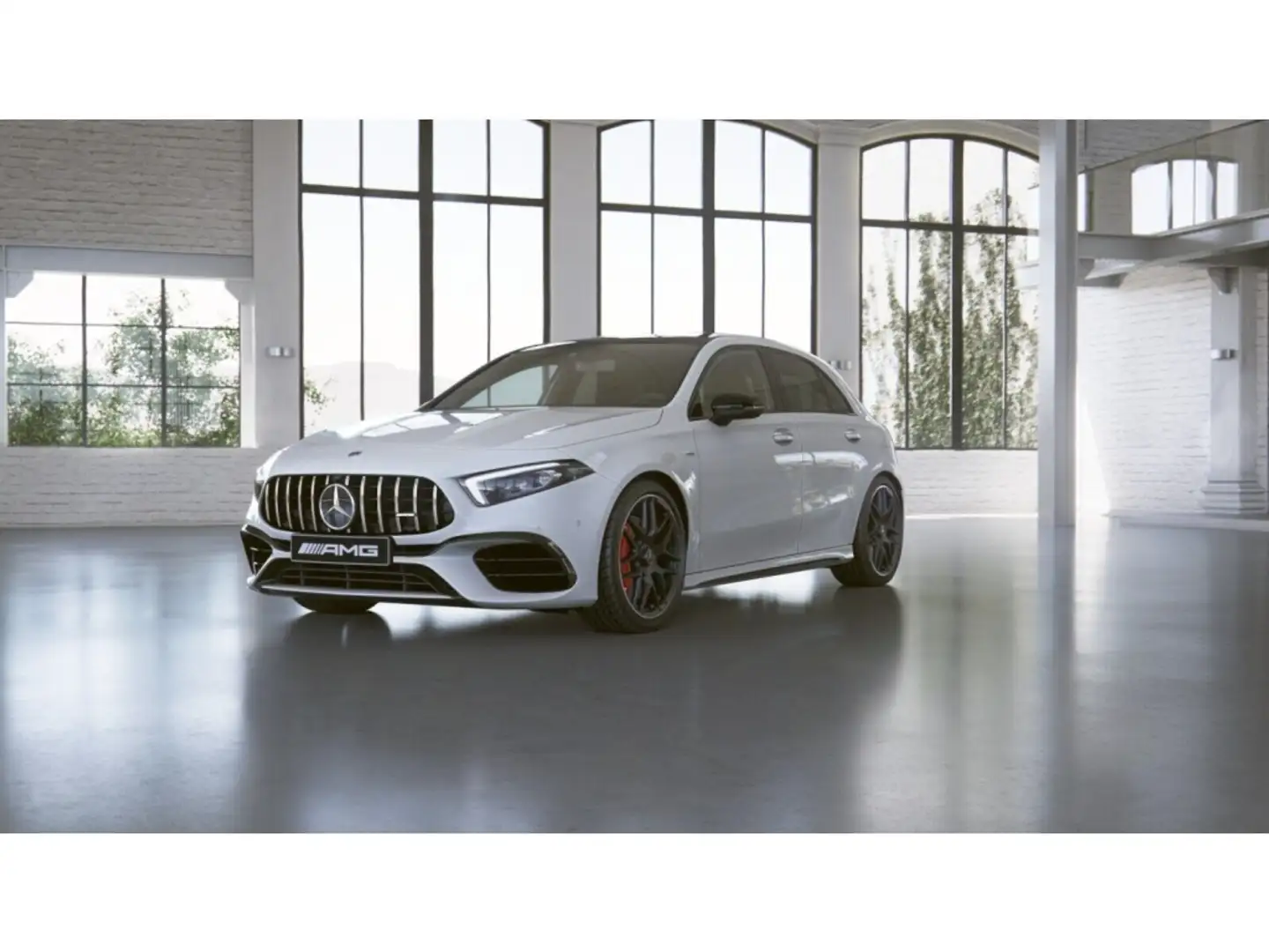 Mercedes-Benz A 45 AMG S 4M+ Pano/MBeam/360/Night/Keyl/Totw Blanco - 2