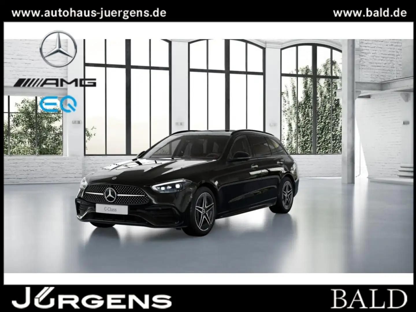 Mercedes-Benz C 300 de T AMG-Sport/DIGITAL/360/Pano/Night/Memo Schwarz - 1