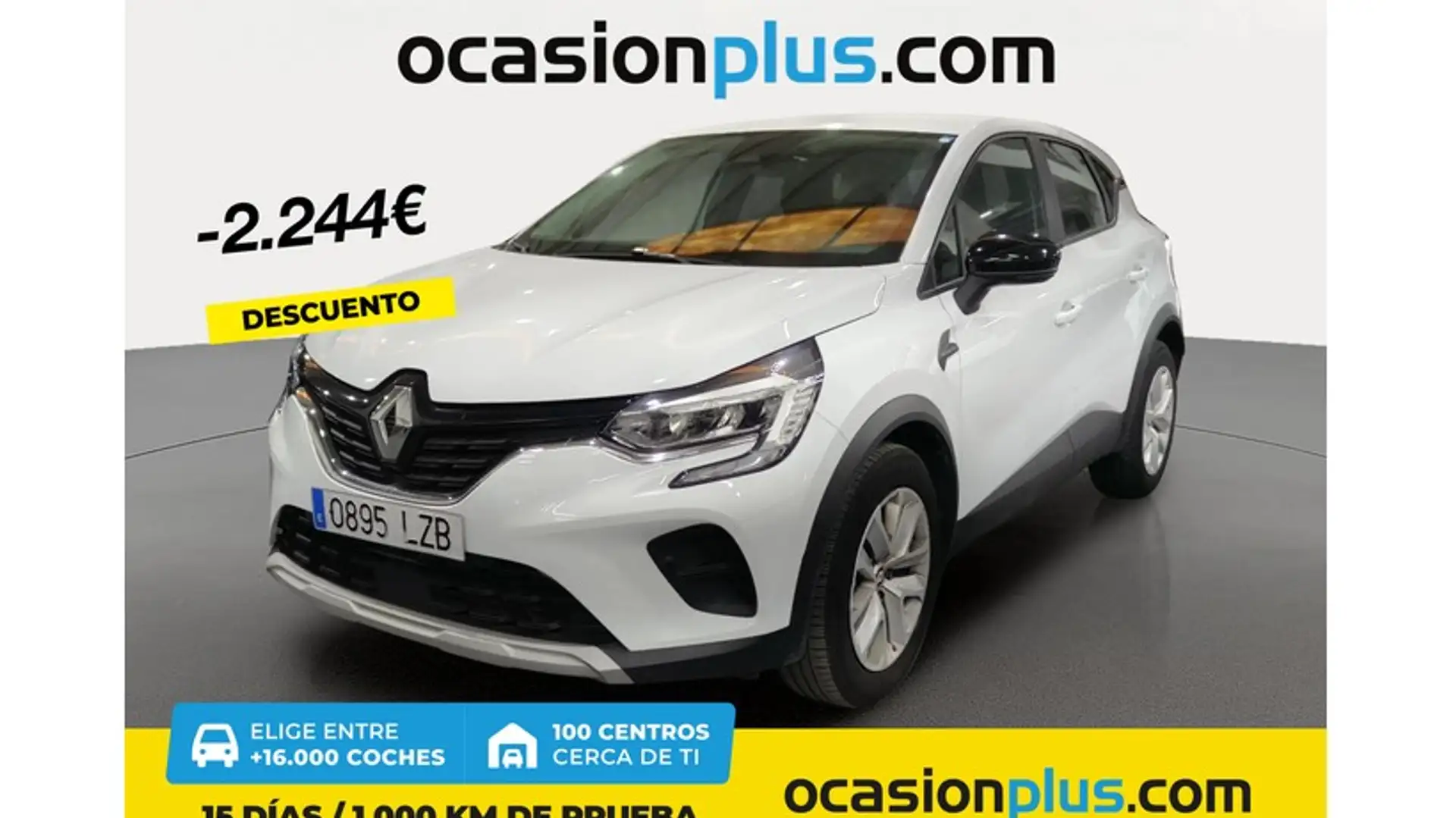 Renault Captur TCe Intens 74kW GLP Weiß - 1