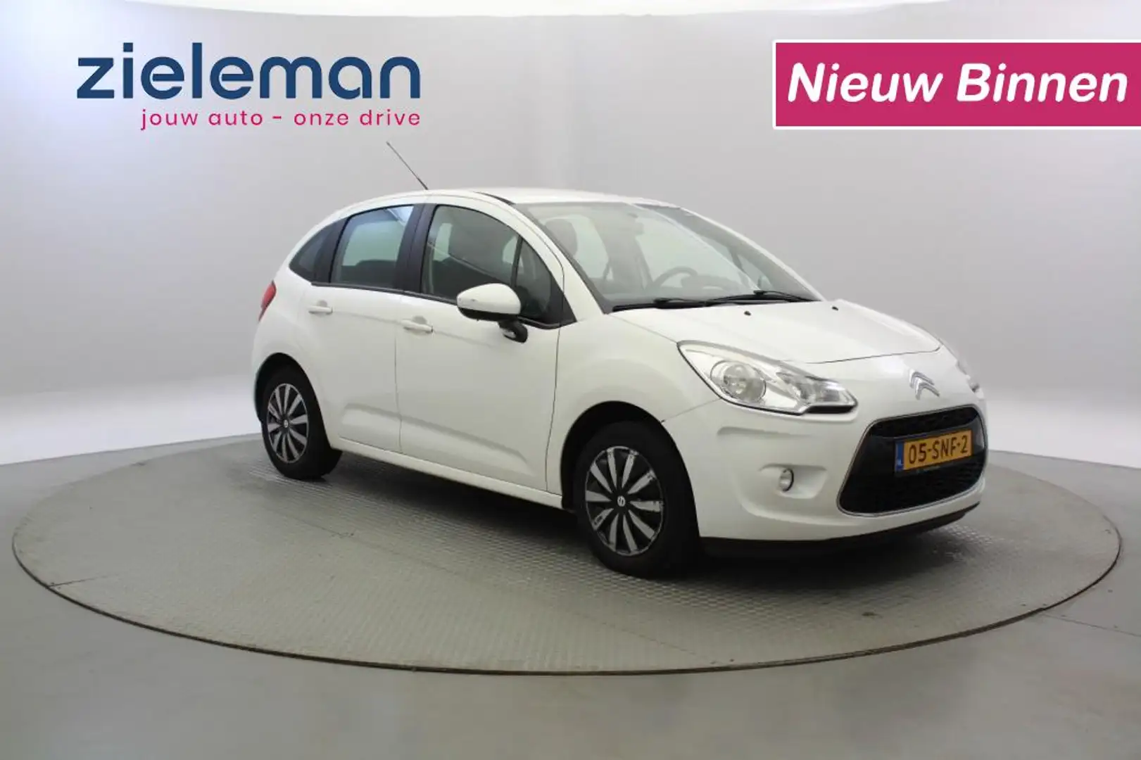 Citroen C3 1.6 e-HDi Dynamique - Airco, Cruise, Trekhaak Wit - 1