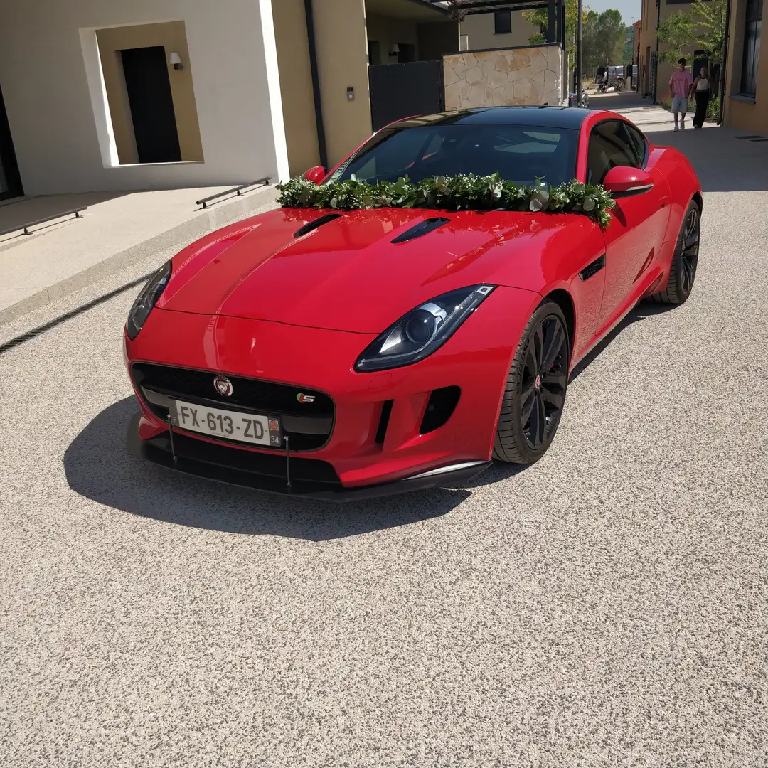 Jaguar F-Type F-Type Coupé V6 S 3.0 380 Suralimenté A Красный - 2