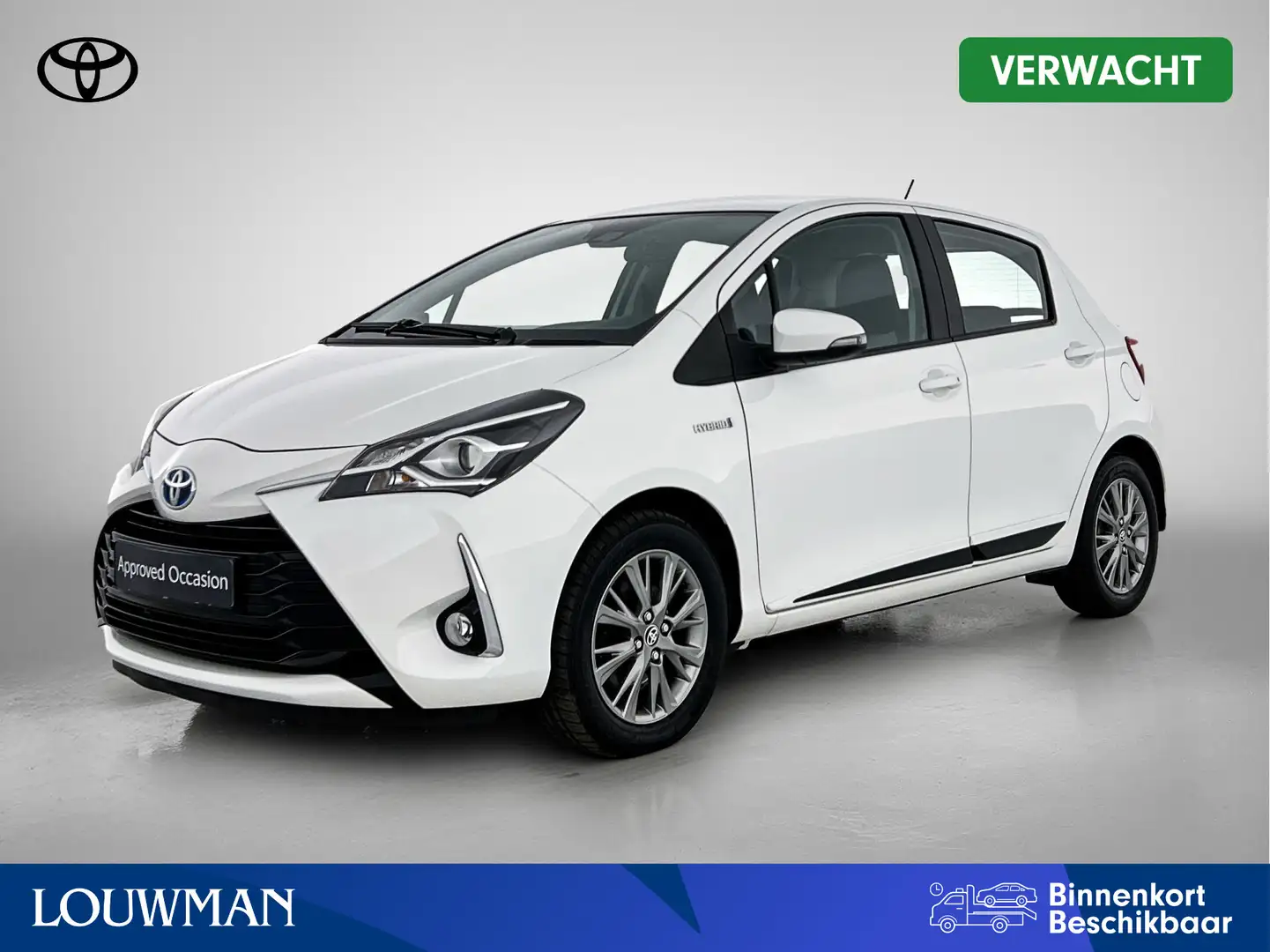 Toyota Yaris 1.5 Hybrid Design | LM velgen | Wit - 1