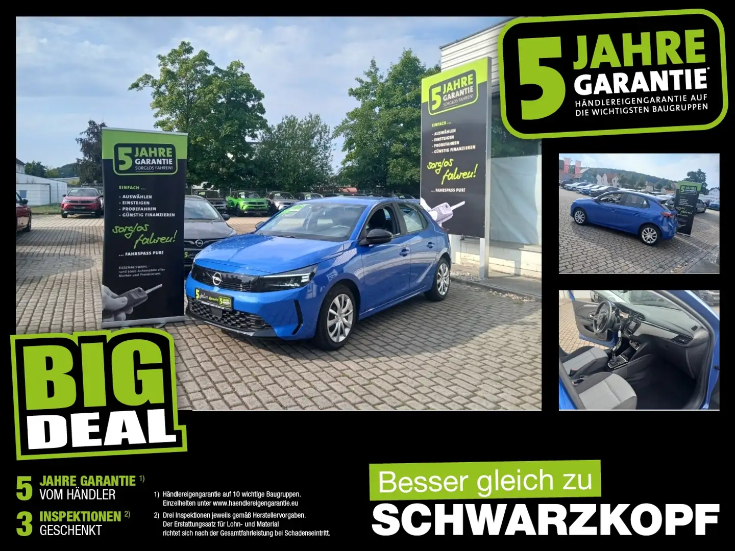 Opel Corsa F 1.2T Fin. ab 2,99% Parkpilot,Tempomat Bleu - 1