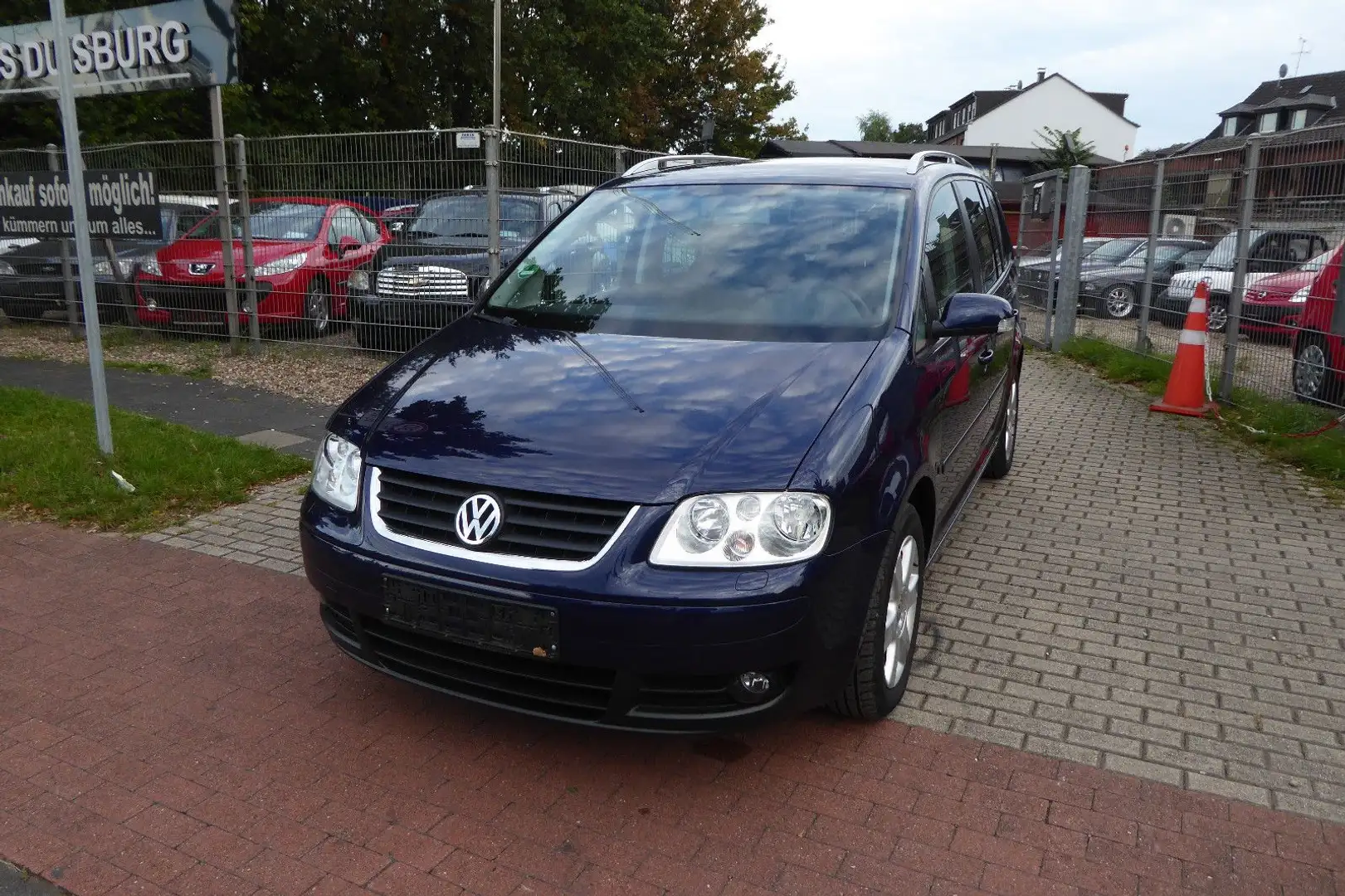 Volkswagen Touran Goal/ Navi/ 2Zonen Klima/ TOP! Bleu - 1