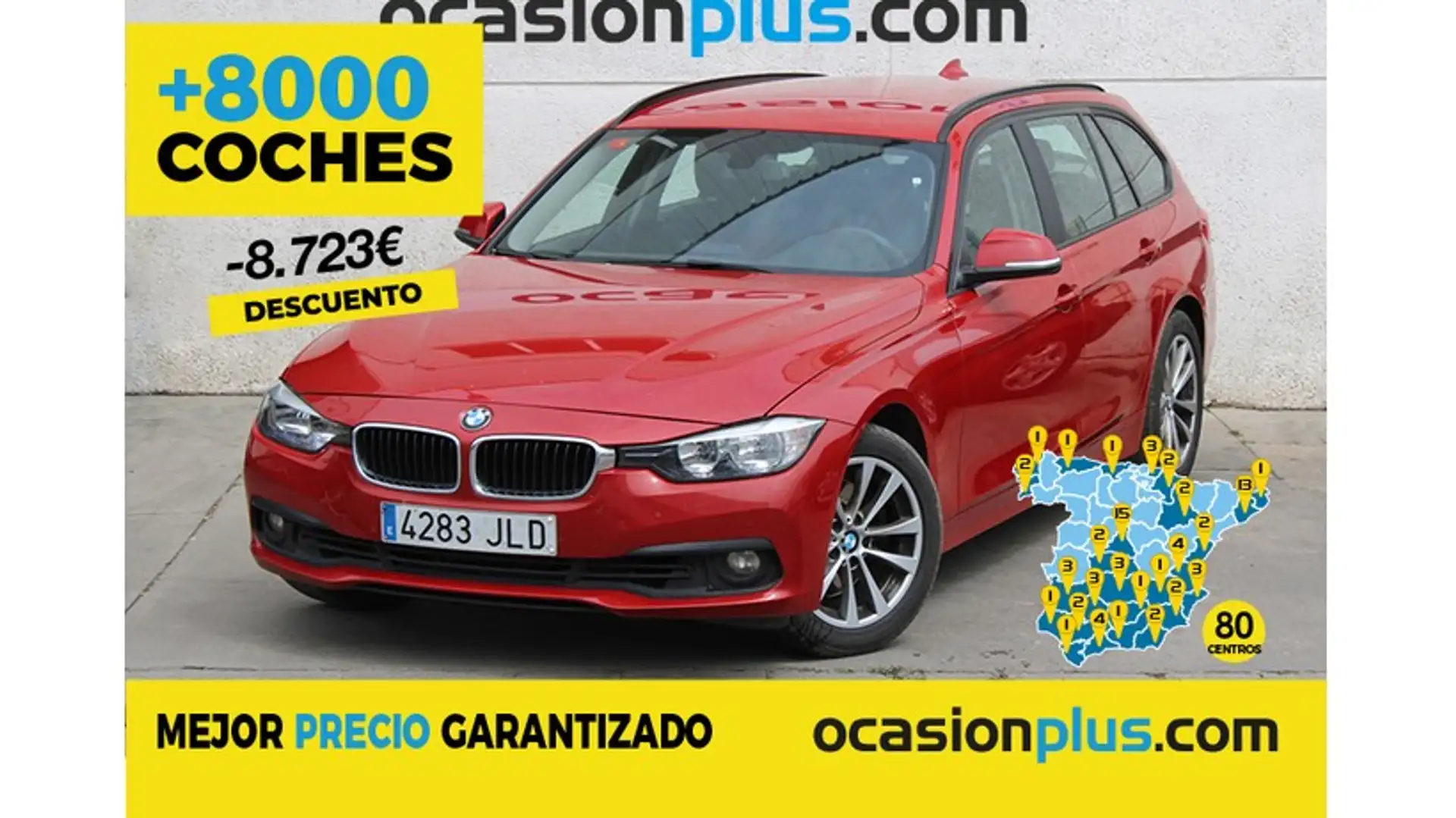BMW 325 325d Touring Rouge - 1