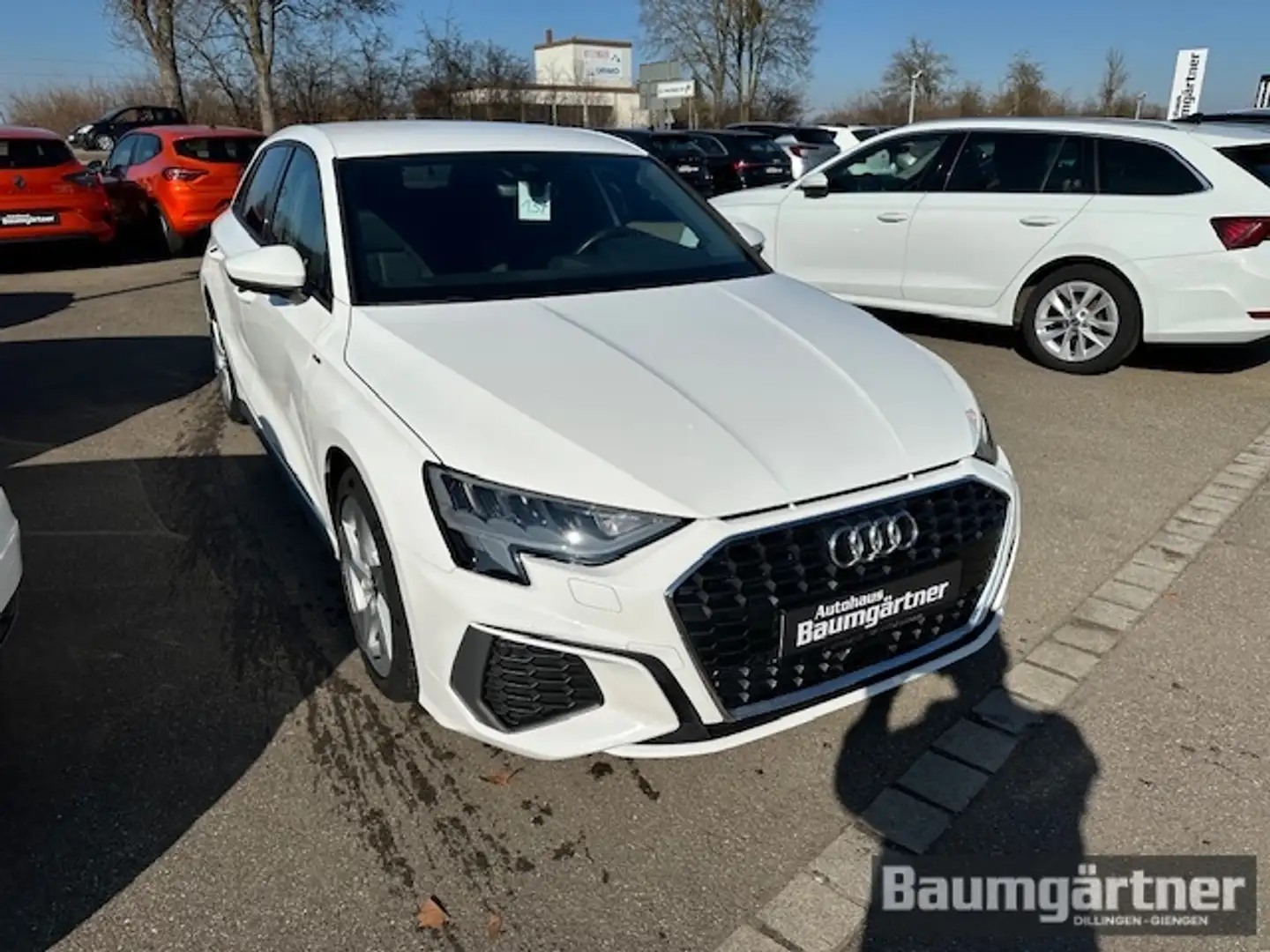Audi A3 Sportback 35 TFSI S-Line S-Tronic ACC/PDC/LED Weiß - 2
