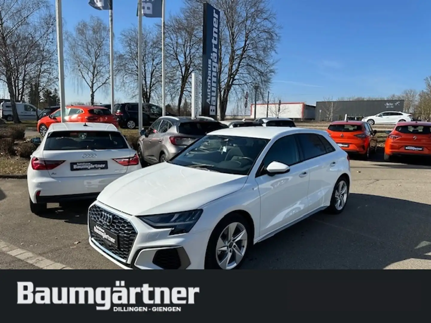 Audi A3 Sportback 35 TFSI S-Line S-Tronic ACC/PDC/LED Weiß - 1