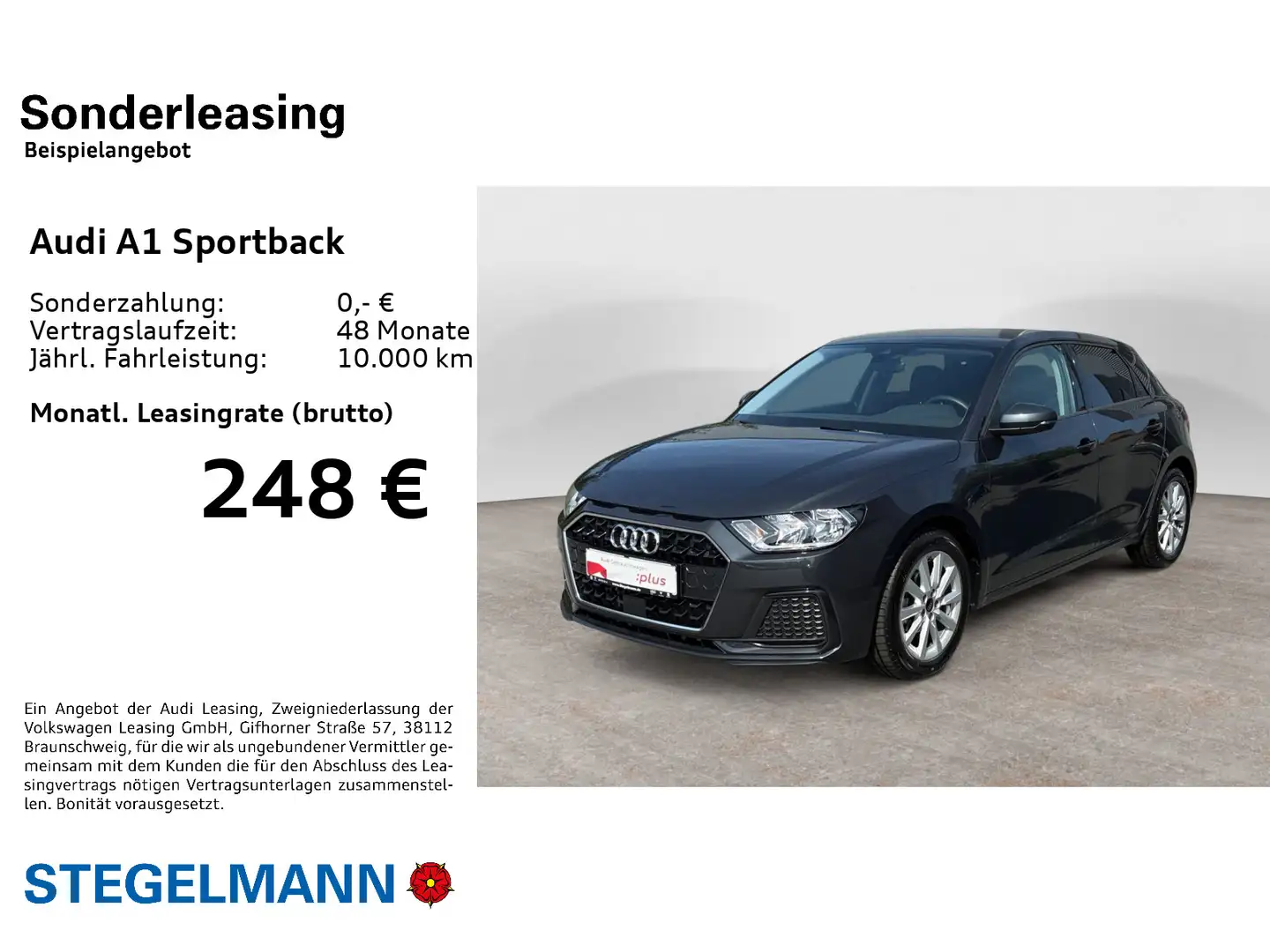 Audi A1 25 TFSI S-Tronic advanced Gris - 2