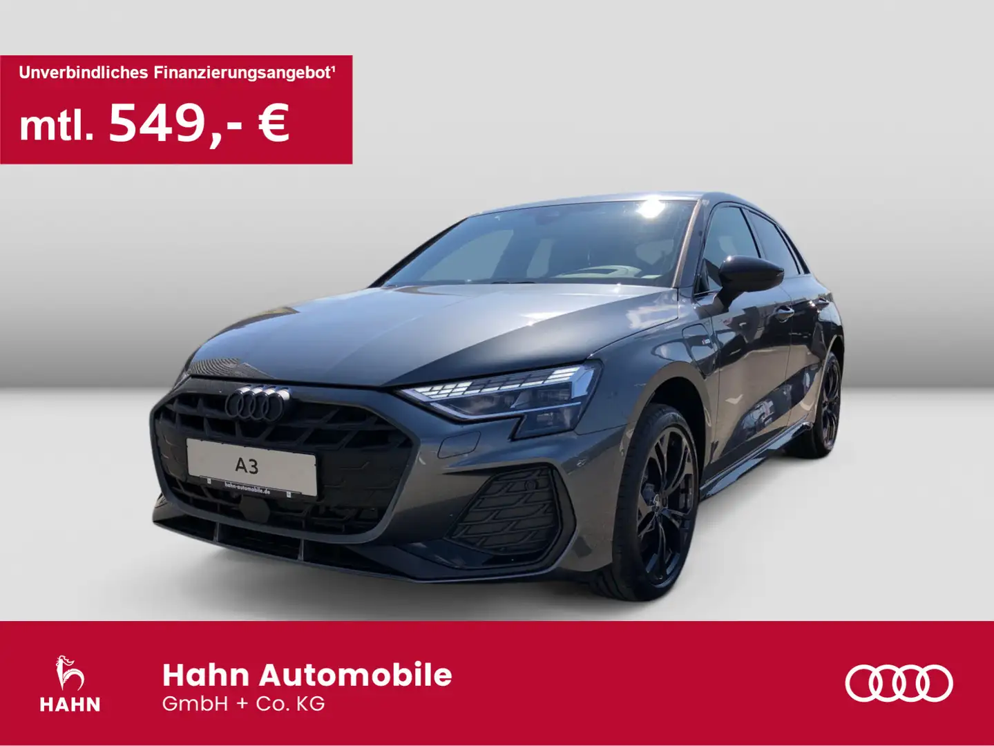 Audi A3 S line 45 TFSI e 200 Gris - 1