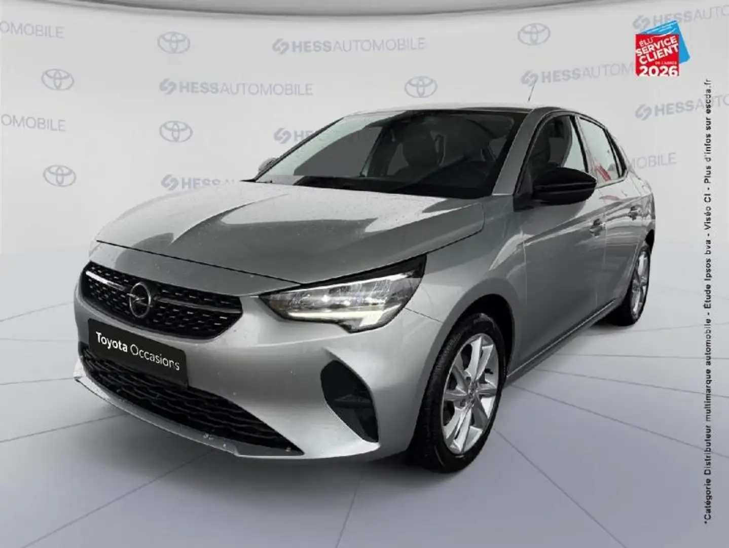Opel Corsa-e 1.2 75ch Elegance Business Gris - 1
