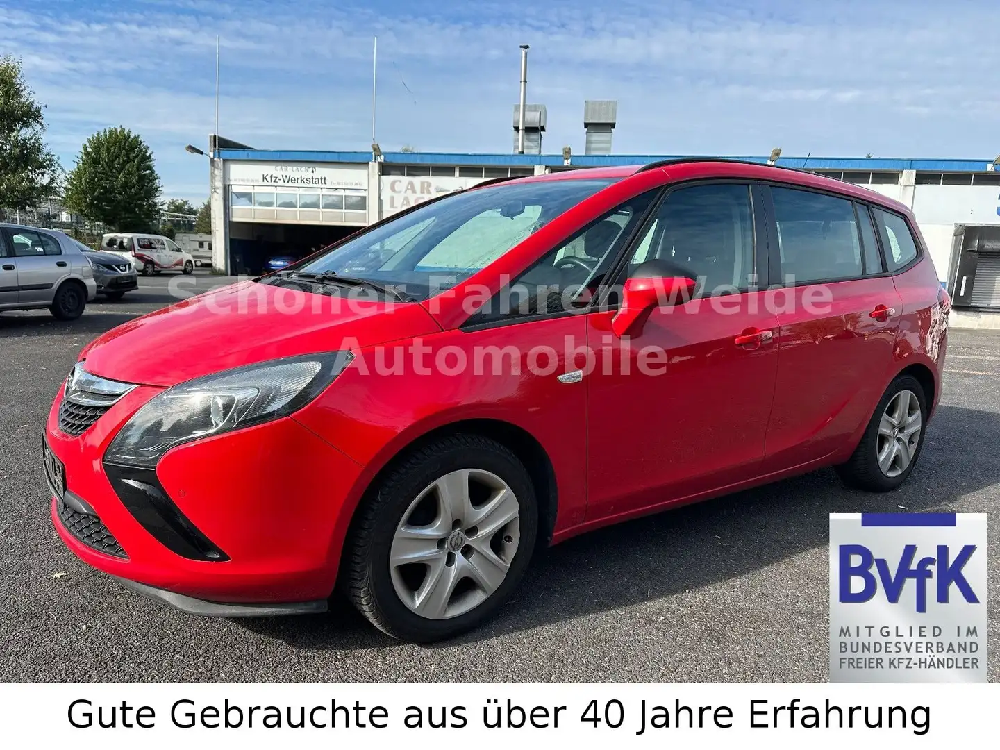 Opel Zafira C Tourer Edition-7 Sitzer Rot - 1