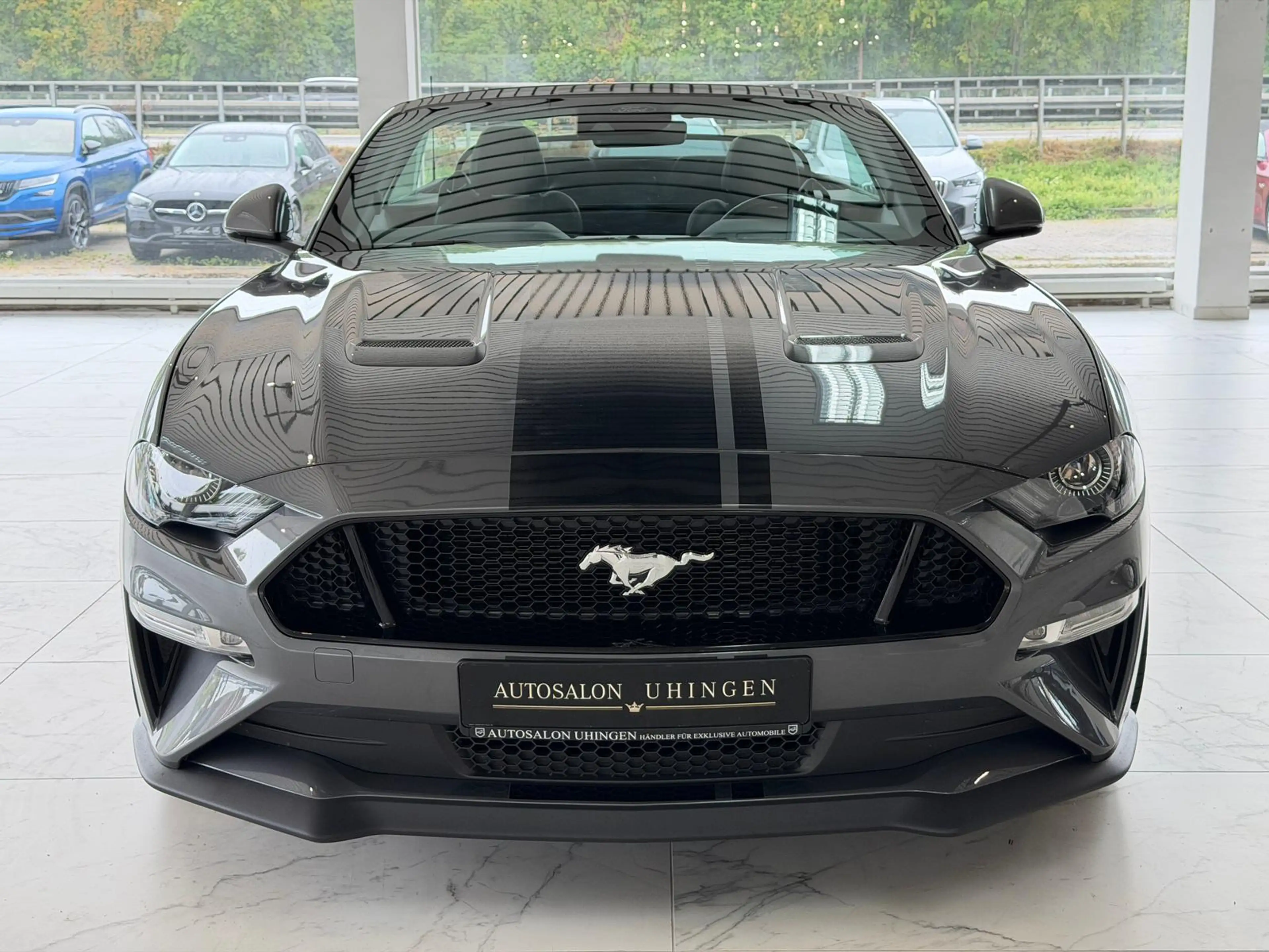 Ford Mustang 5.0 GT Cabrio AUT*MAGNERIDE*B&O*STREIFEN — photo 2