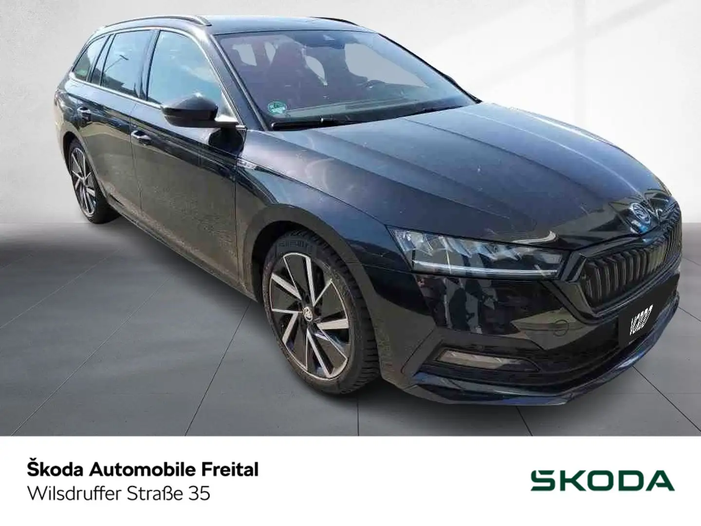 Skoda Octavia Combi Sportline Zwart - 1