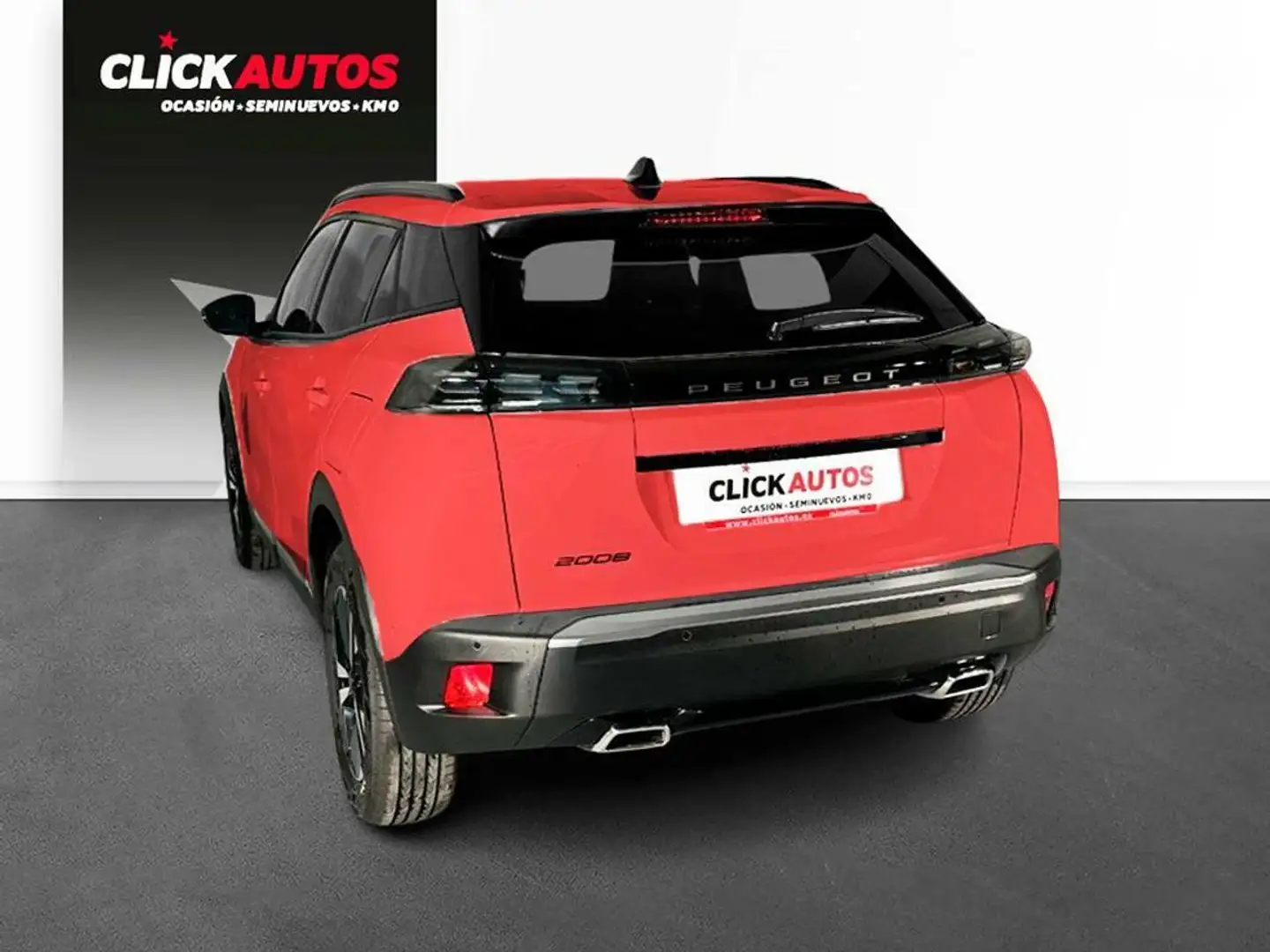 Peugeot 2008 1.2 PureTech S&S Allure EAT8 130 Rouge - 2