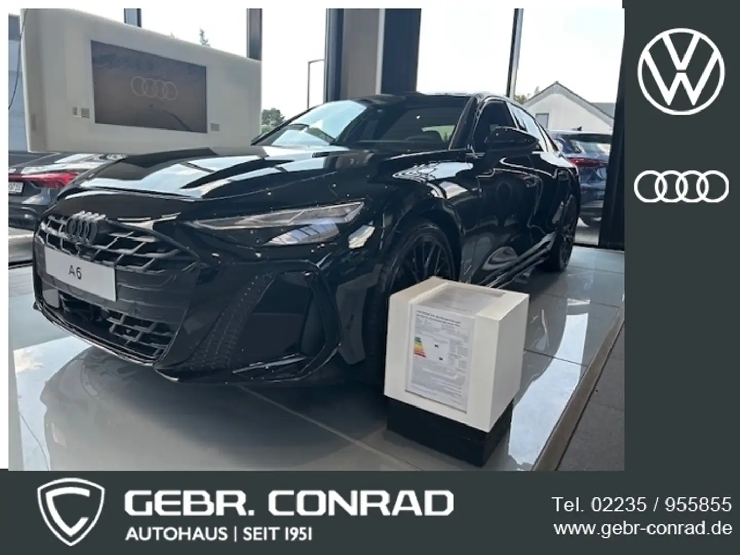 Audi A6 "edition one" Hybrid, NP: 95.700 € Noir - 1