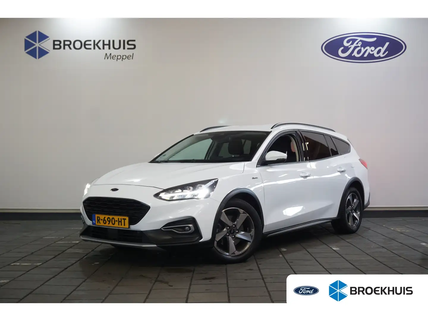 Ford Focus Wagon 1.0 EcoBoost Hybrid Active Business | Airco Blanc - 1