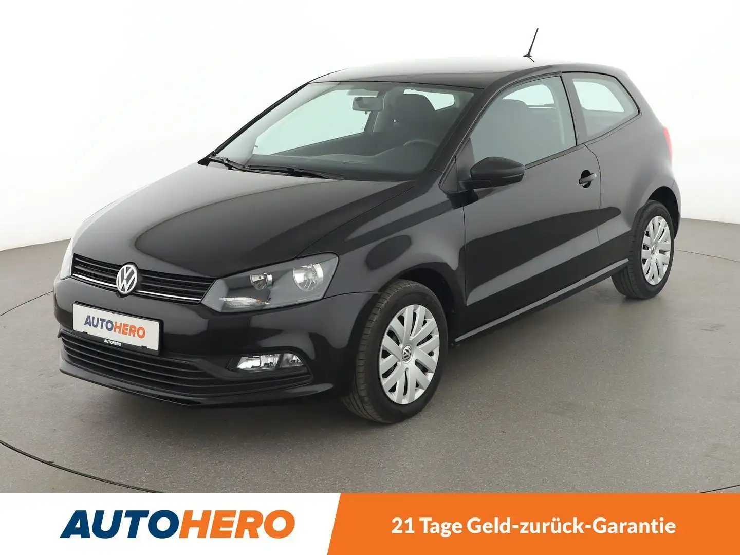 Volkswagen Polo 1.4 TDI Trendline*KLIMA*GARANTIE* Schwarz - 1